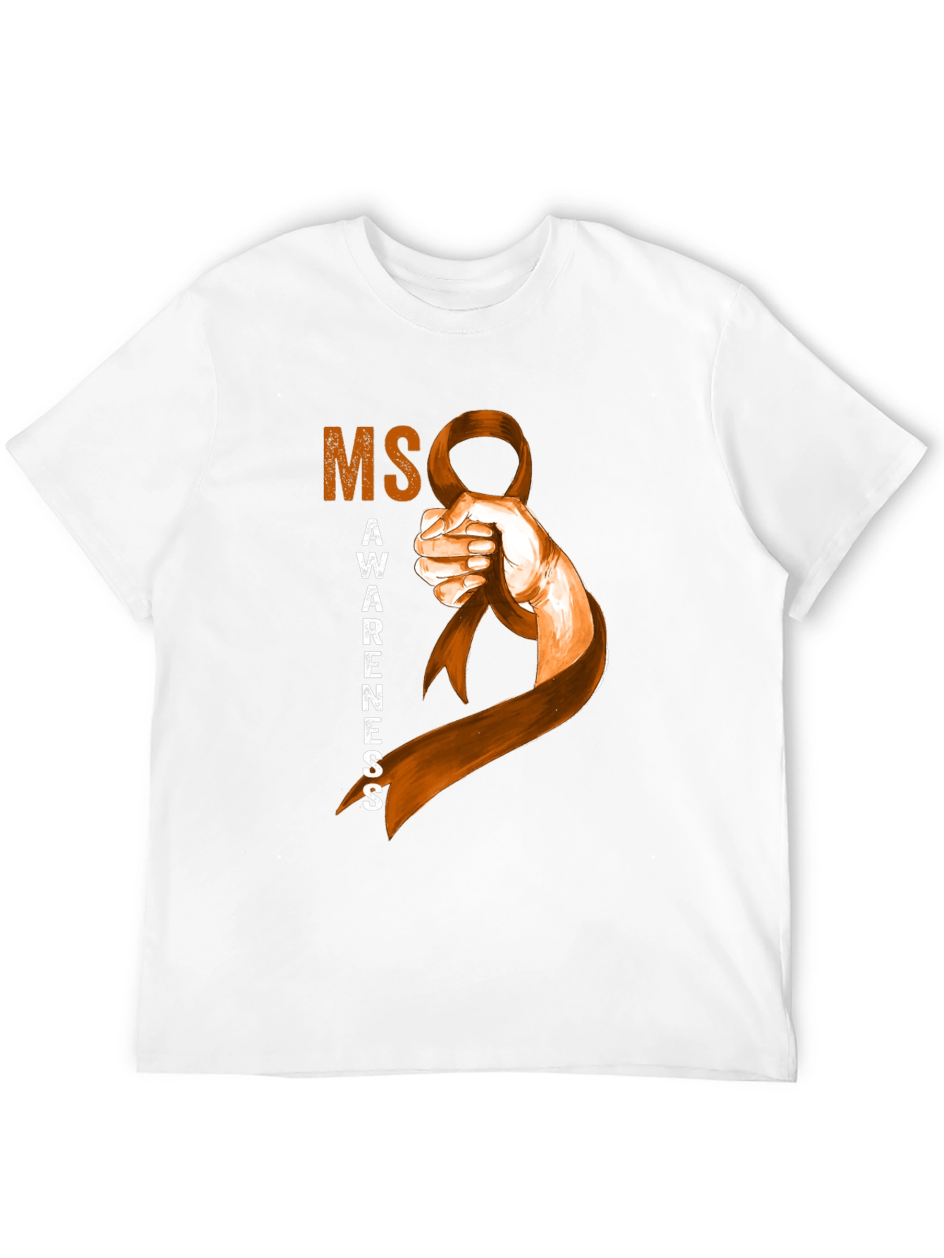 MS Awareness Ribbon Graphic Tee