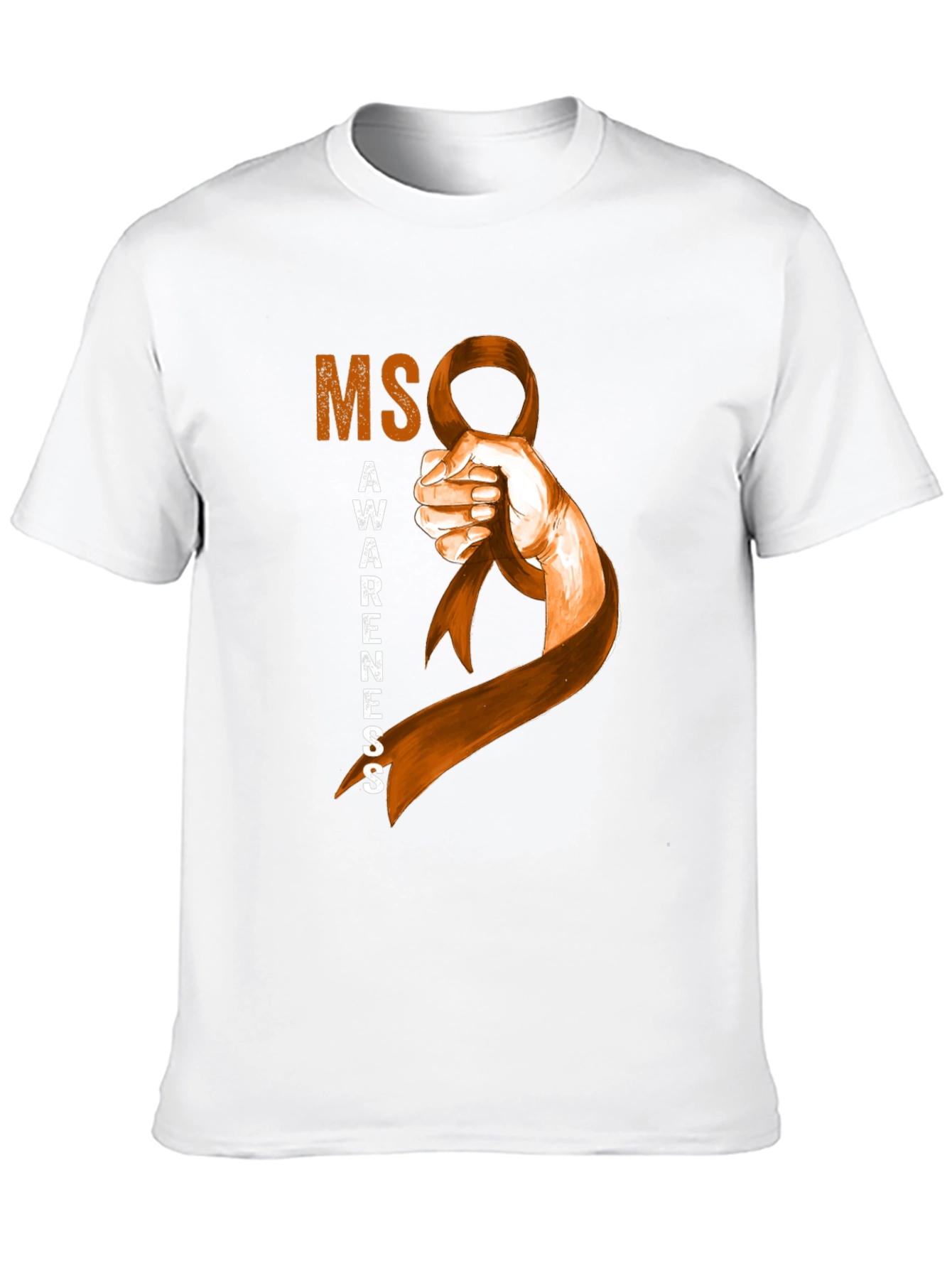 MS Awareness Ribbon Graphic Tee