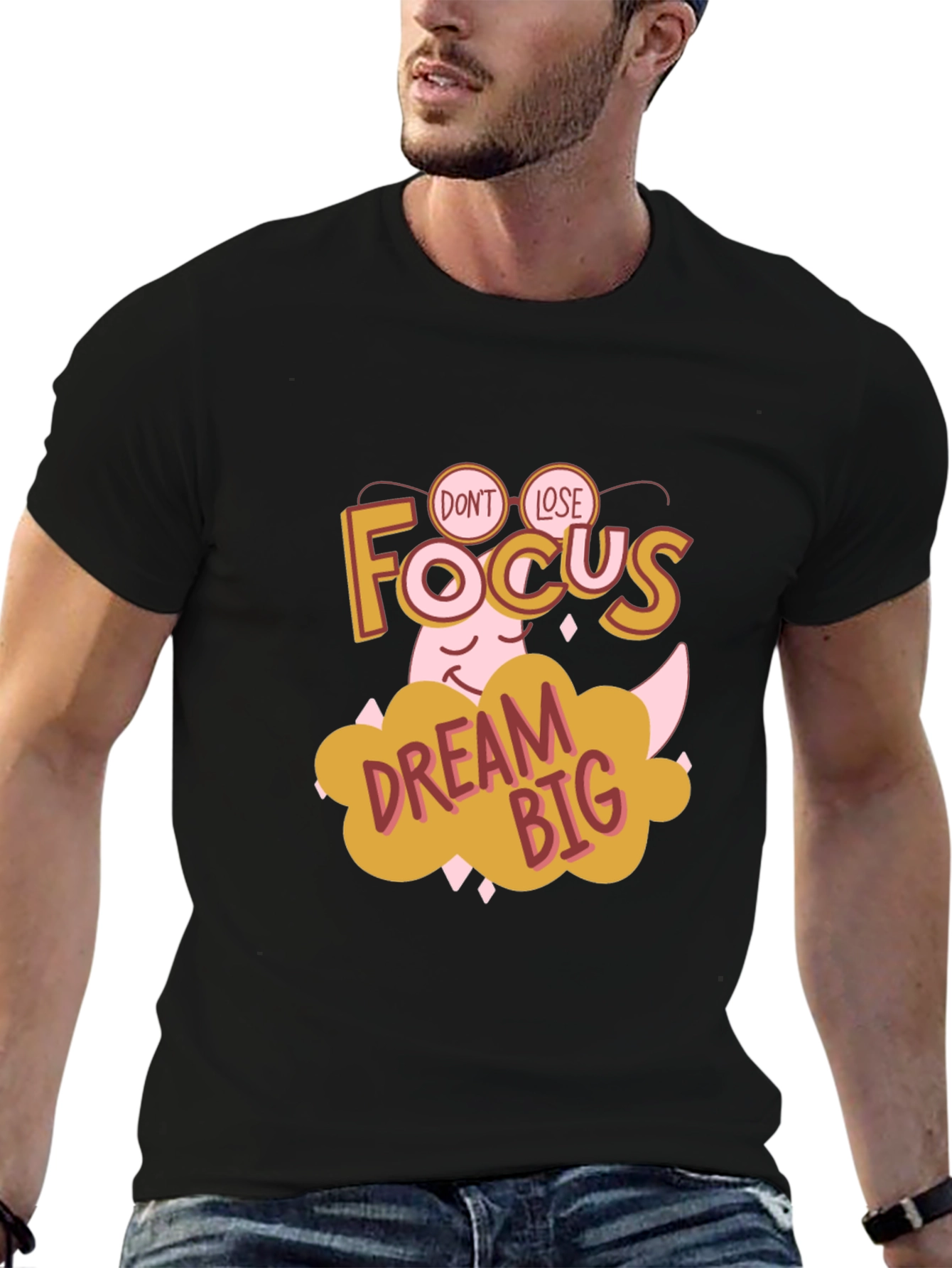 Focus Dream Big Graphic T-Shirt