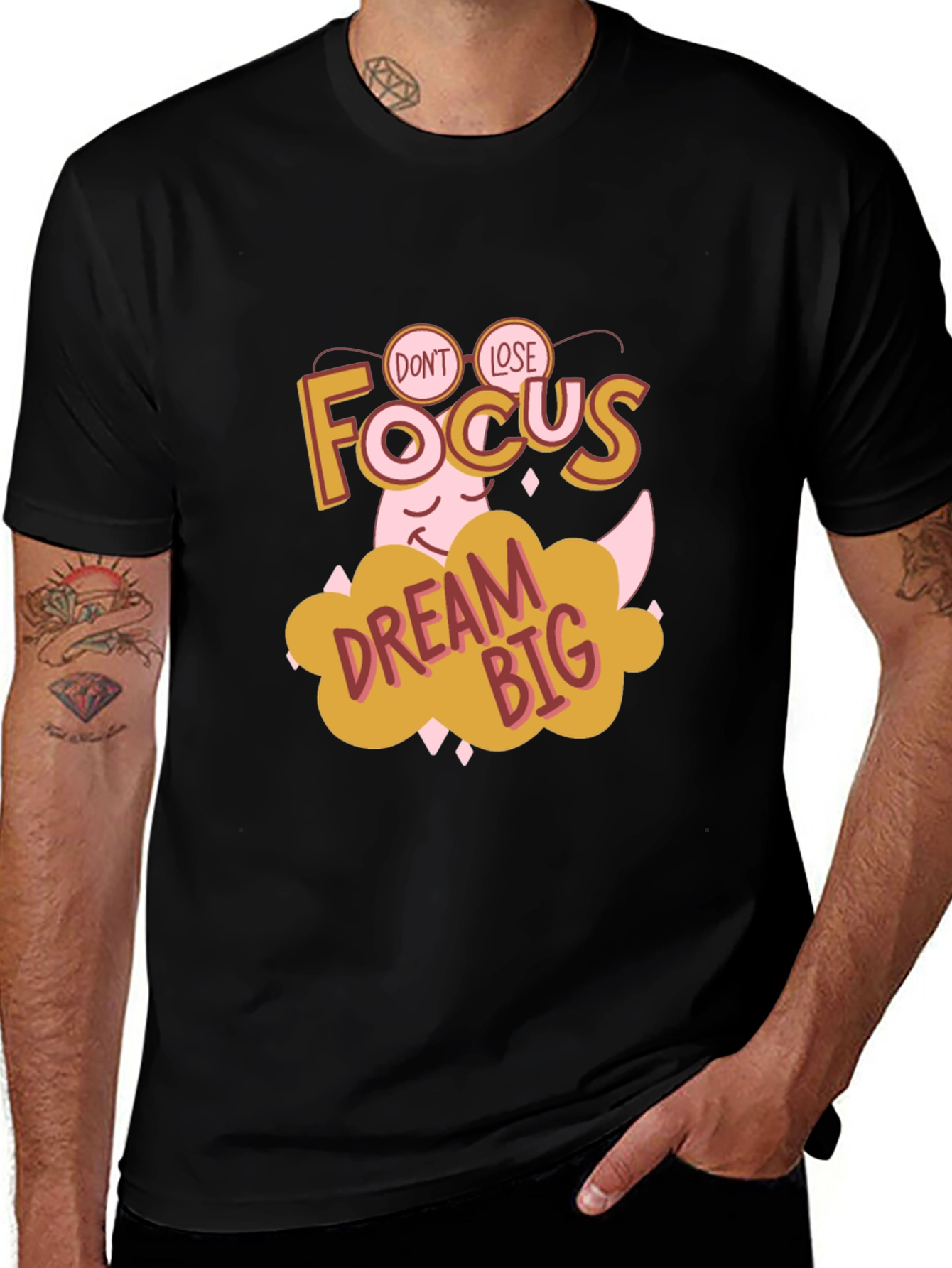 Focus Dream Big Graphic T-Shirt
