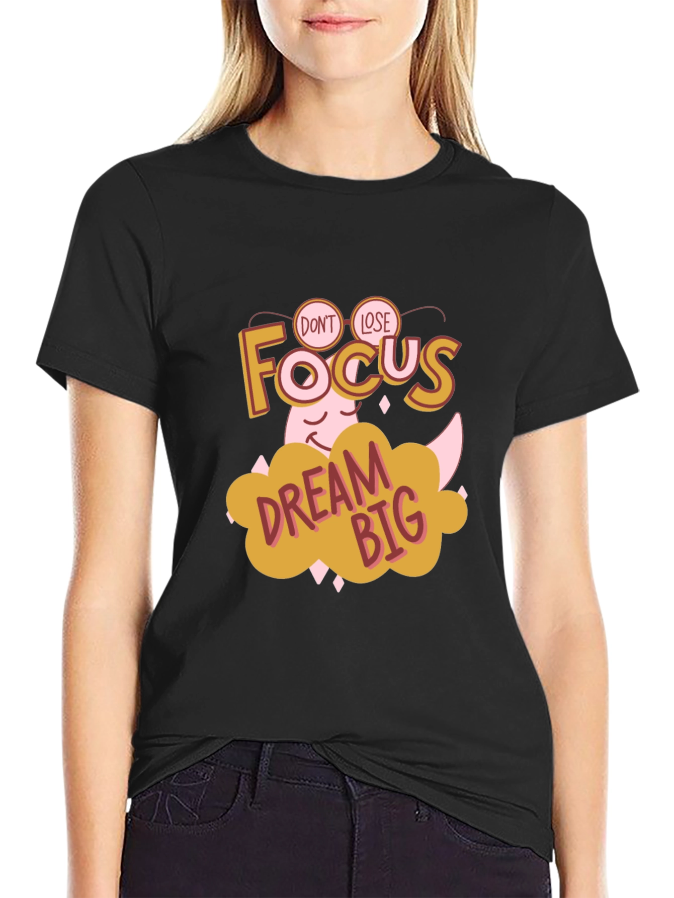 Focus Dream Big Graphic T-Shirt