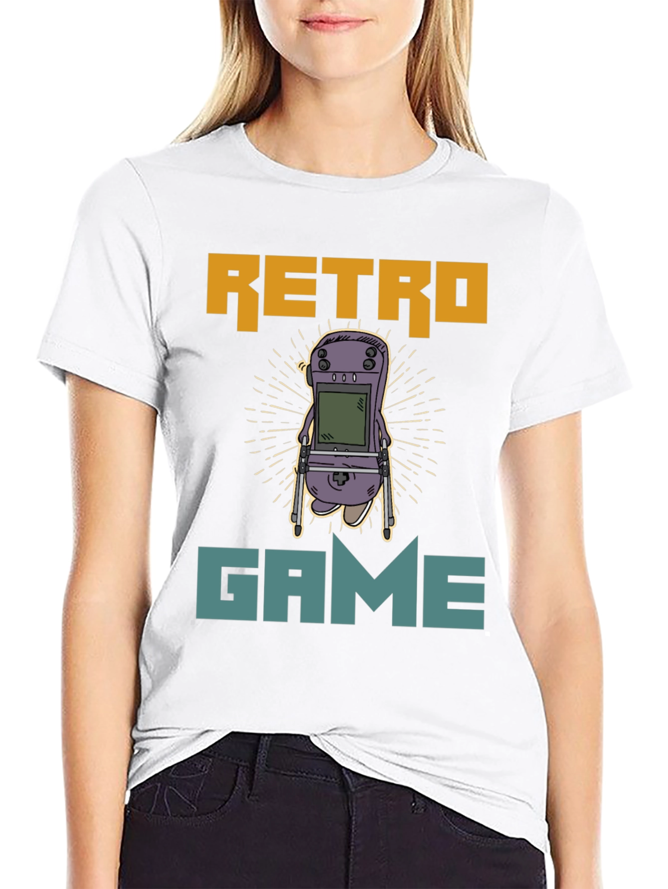 Retro Game T-Shirt - Classic Gamer Style