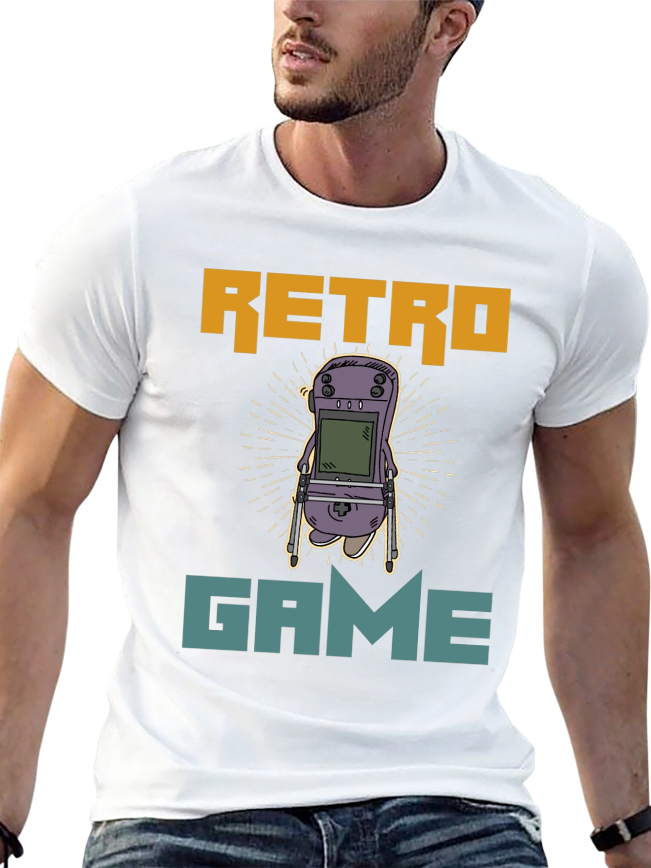 Retro Game T-Shirt - Classic Gamer Style
