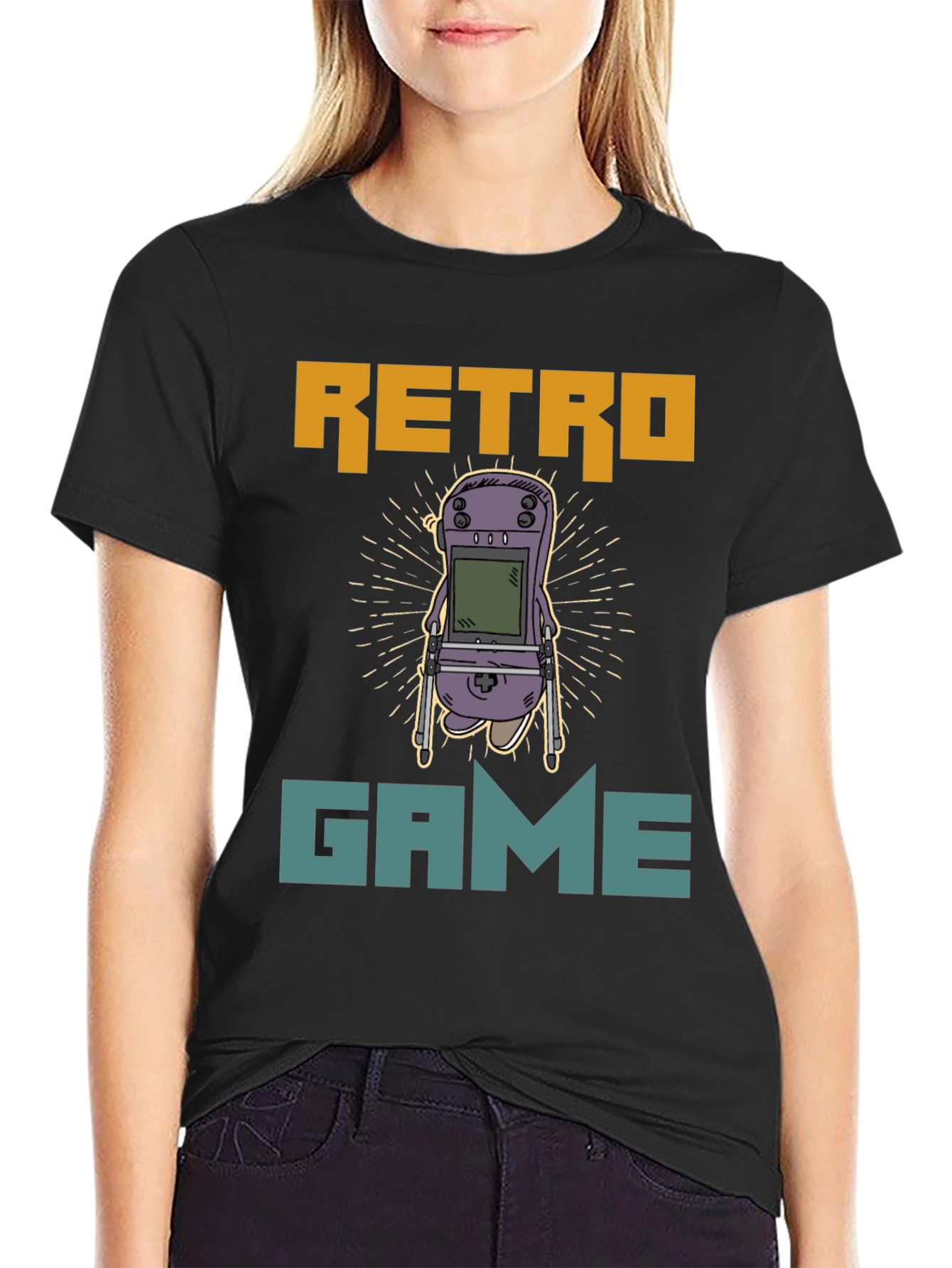 Retro Game T-Shirt - Classic Gamer Style