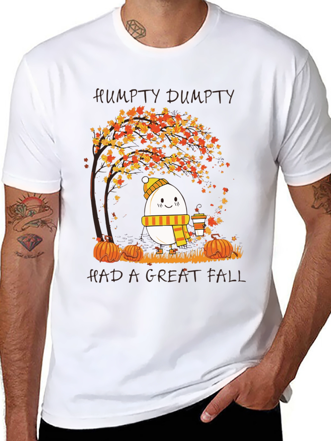 Humpty Dumpty Fall T-Shirt - Cute Autumn Tee