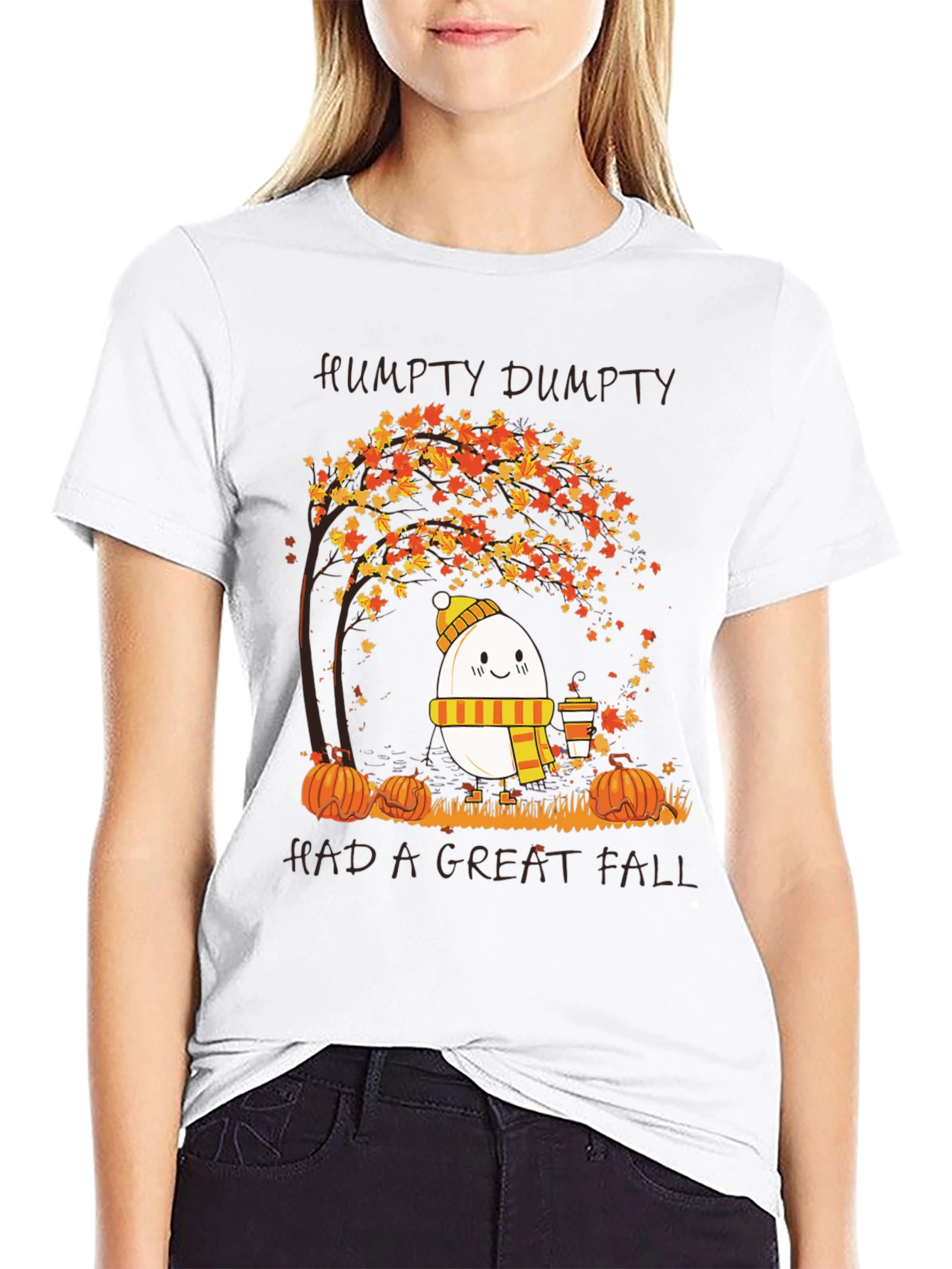 Humpty Dumpty Fall T-Shirt - Cute Autumn Tee