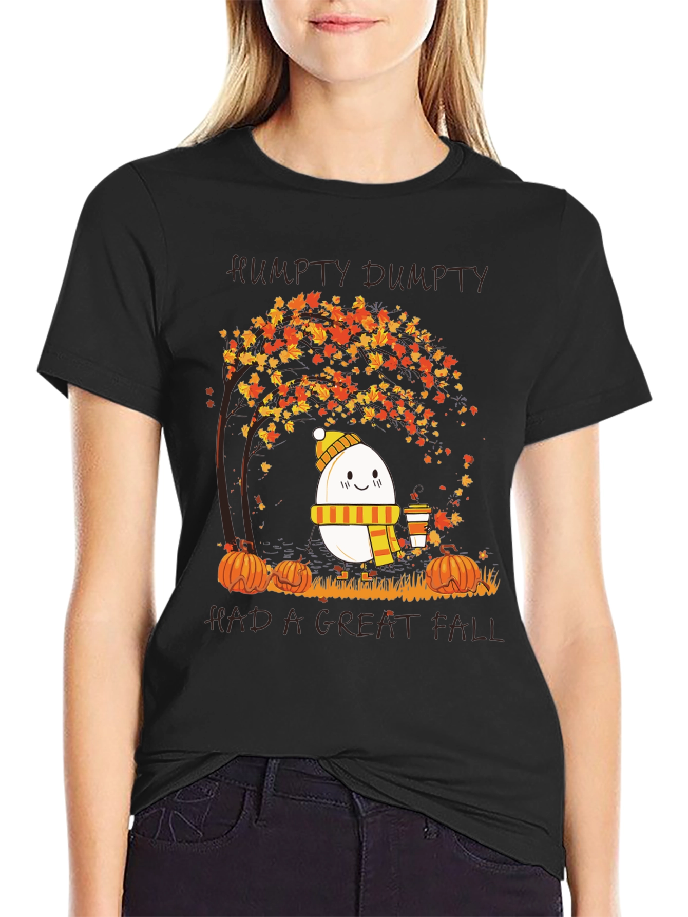 Humpty Dumpty Fall T-Shirt - Cute Autumn Tee