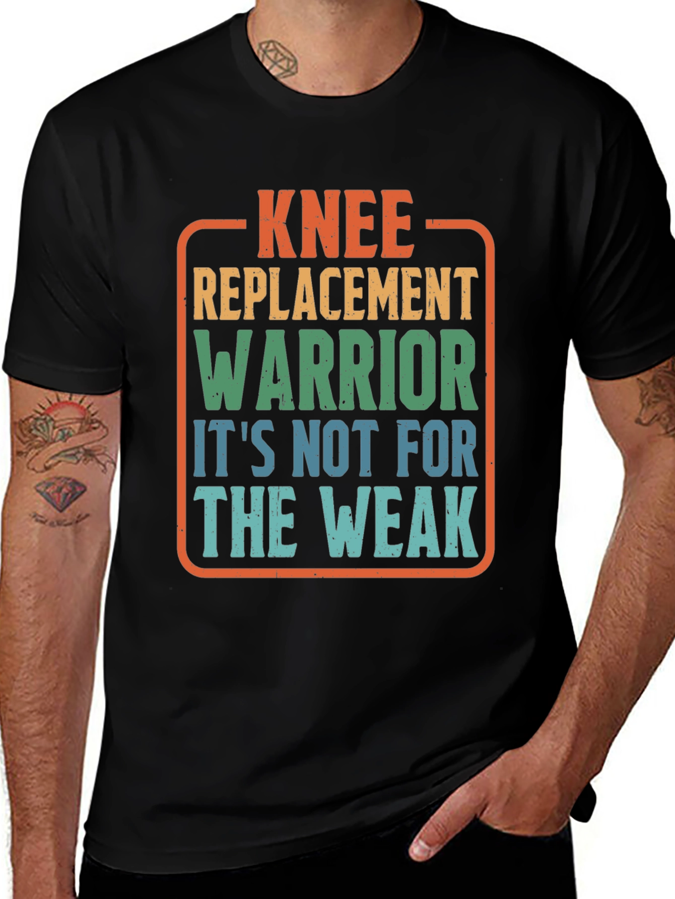 Knee Replacement Warrior Funny T-Shirt