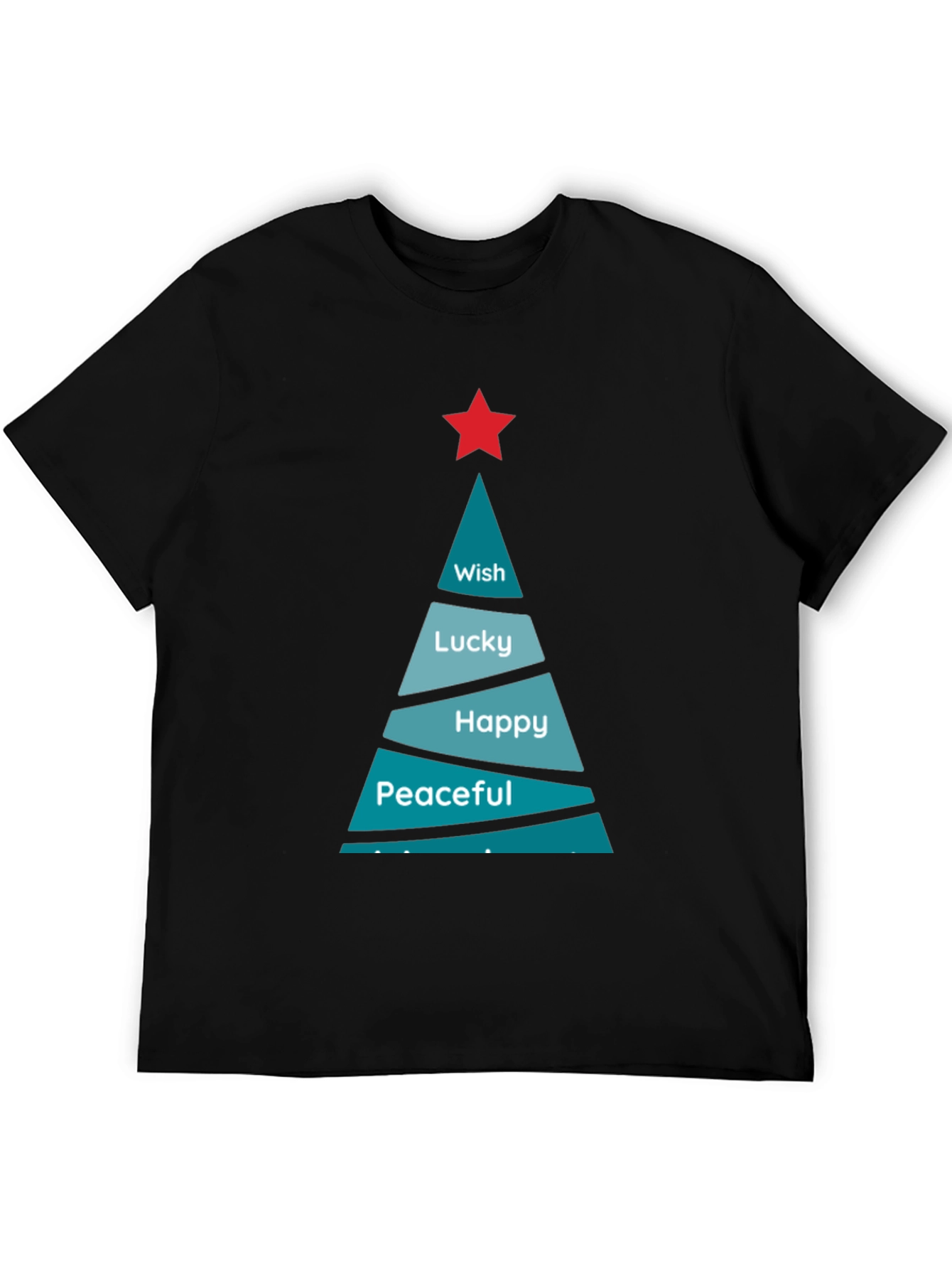 Festive Holiday Wishes Graphic T-Shirt