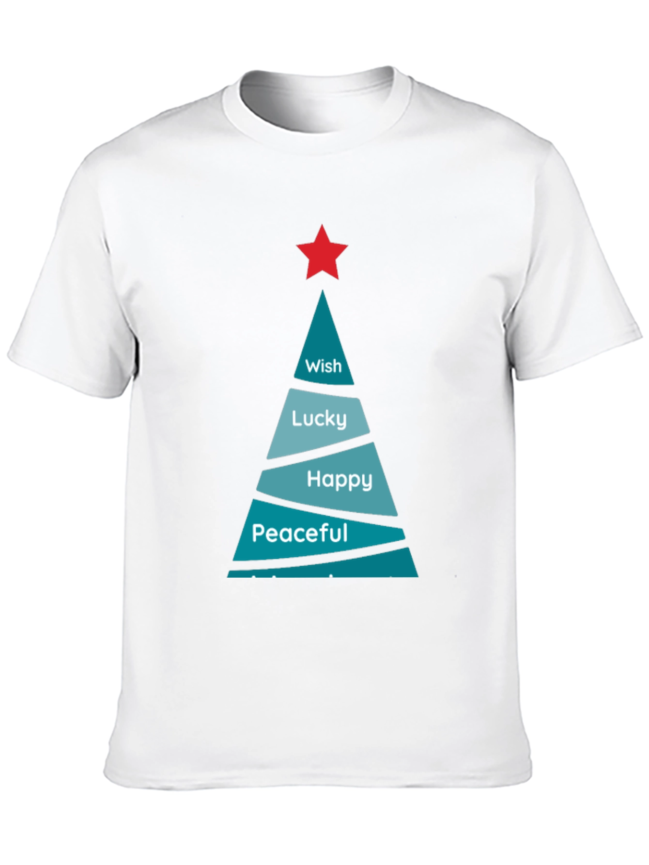 Festive Holiday Wishes Graphic T-Shirt