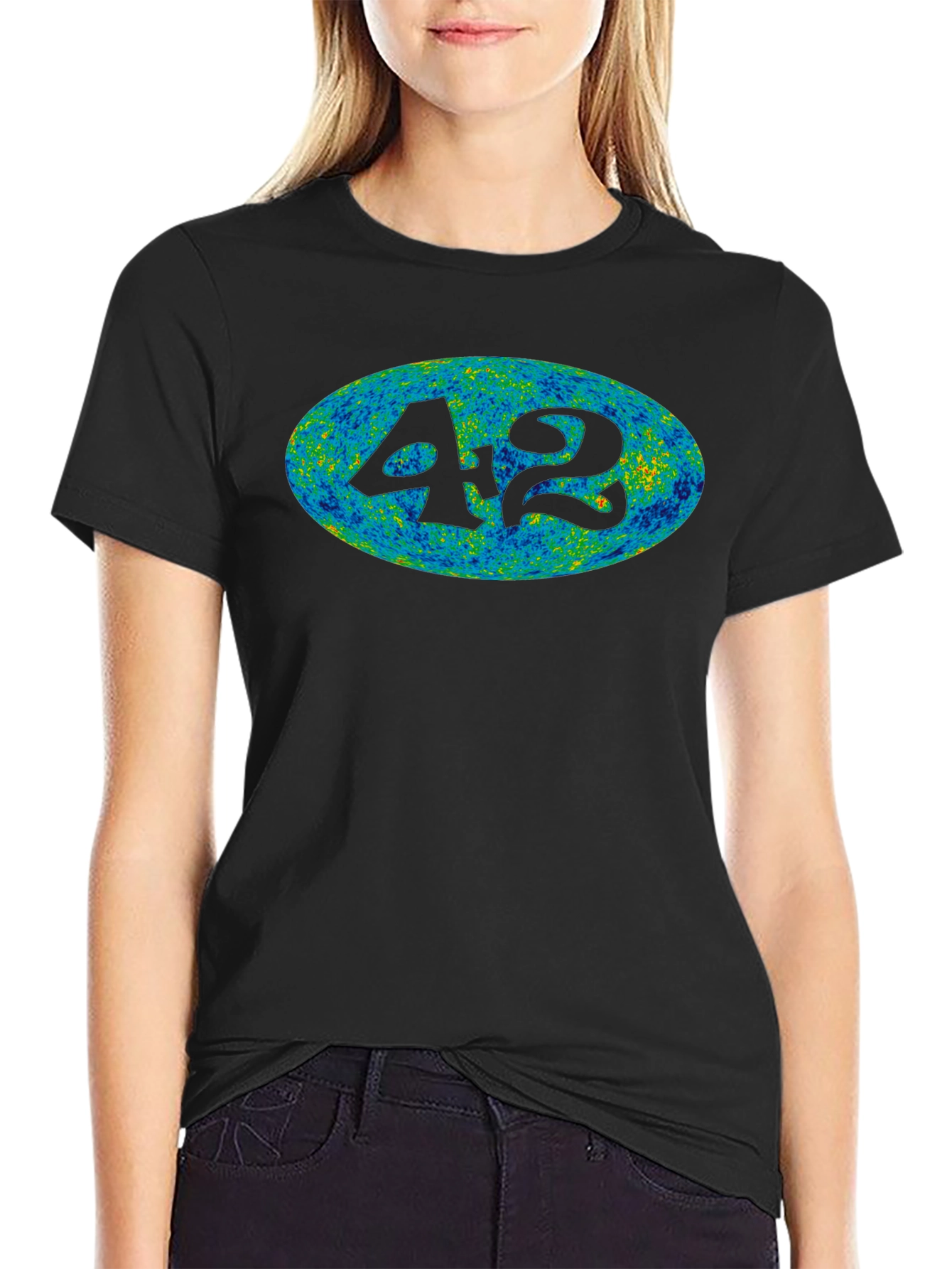 Cosmic 42 T-Shirt - Deep Thought Answer Tee