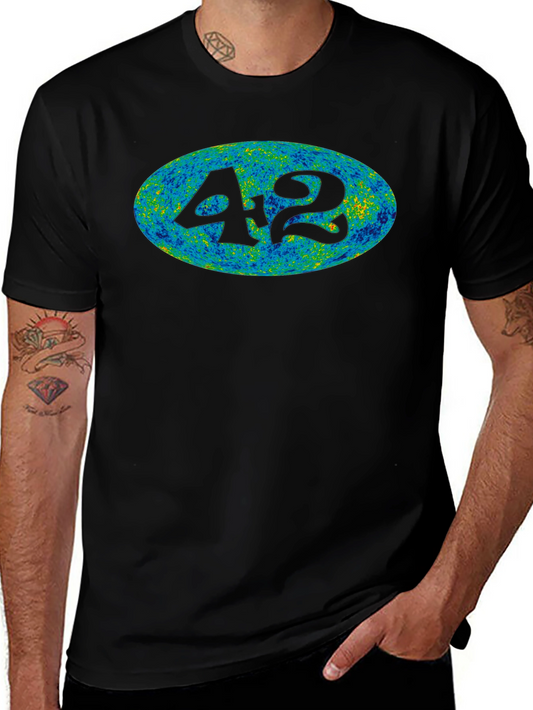 Cosmic 42 T-Shirt - Deep Thought Answer Tee