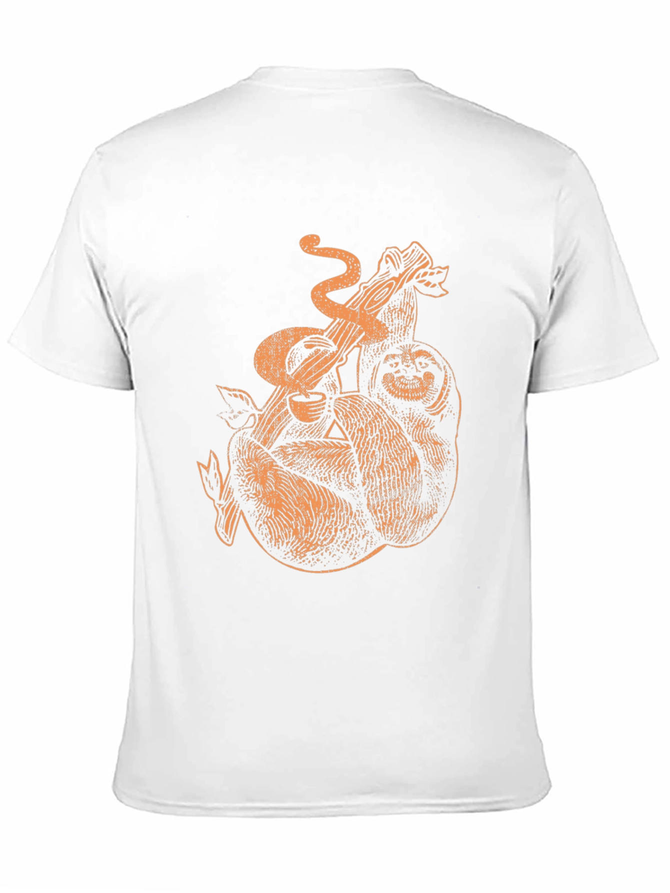 Sloth & Snake Graphic Tee - Black