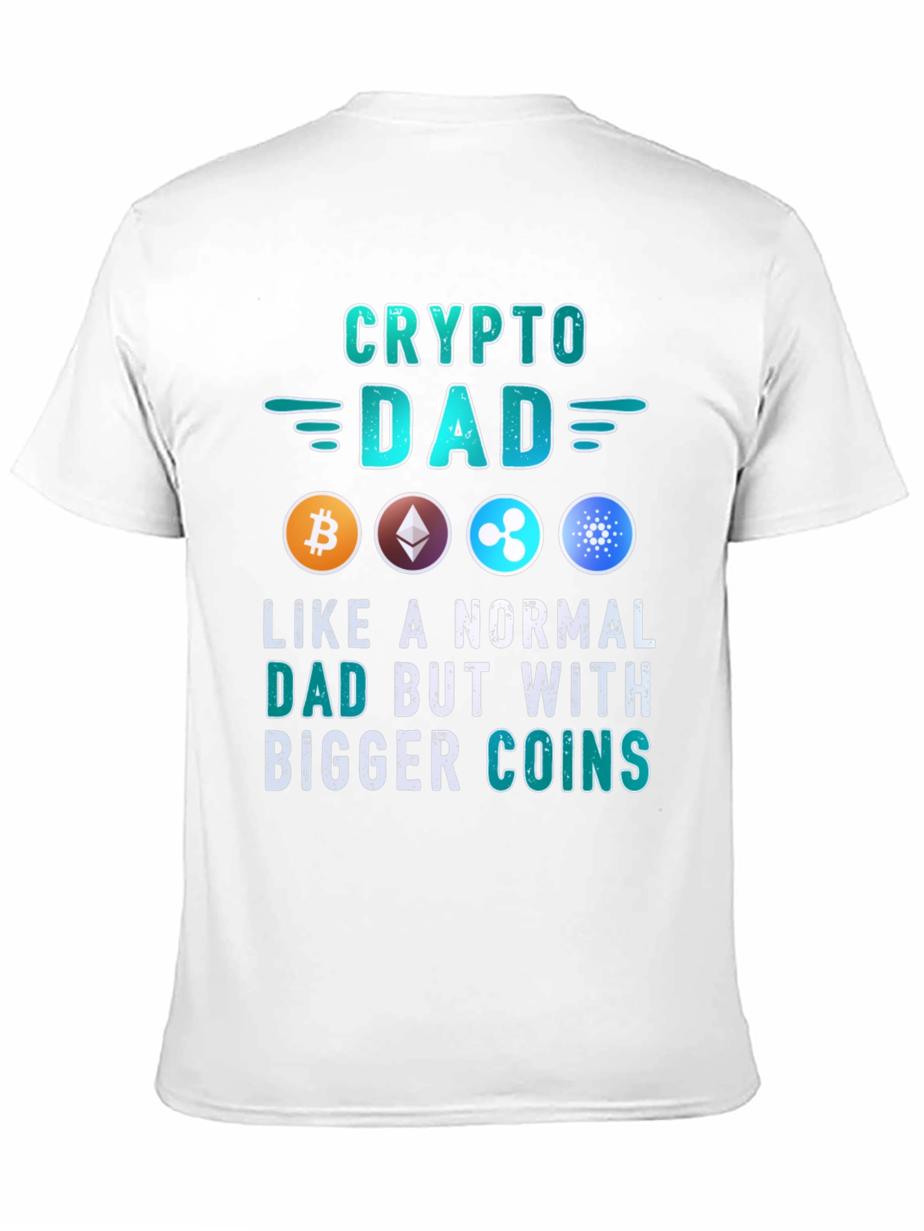 Crypto Dad Black T-Shirt