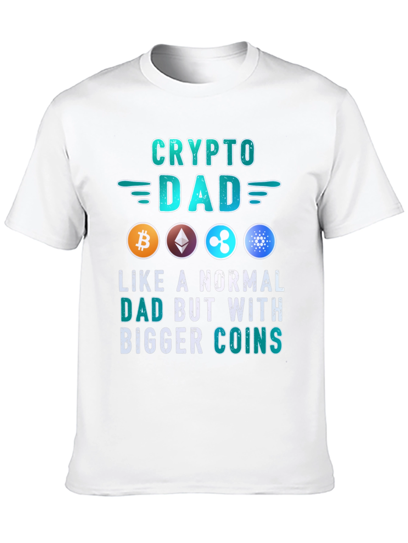 Crypto Dad Black T-Shirt