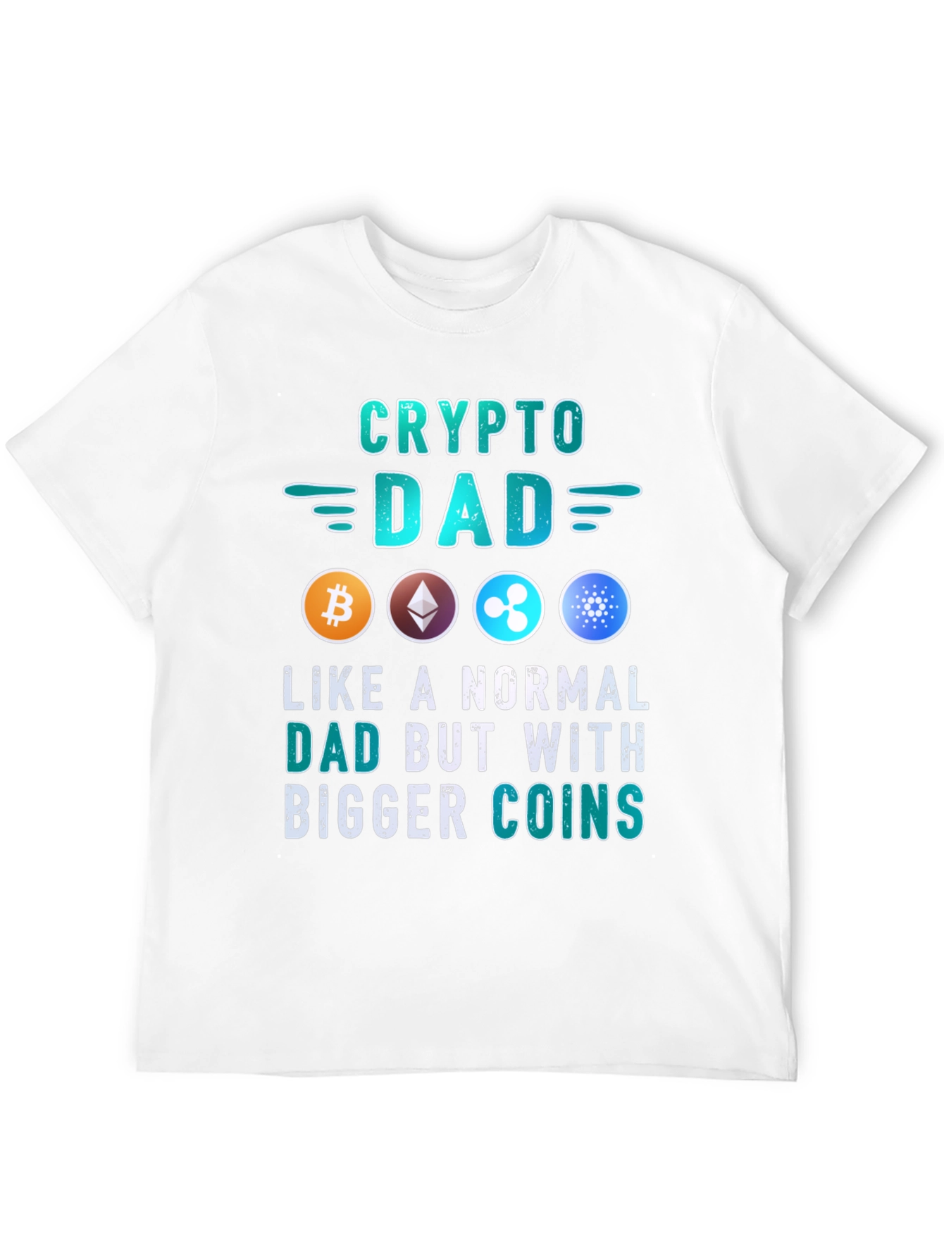 Crypto Dad Black T-Shirt