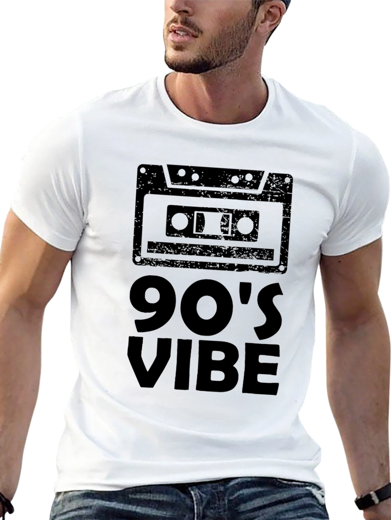 90s Vibe Cassette Tape Graphic Tee
