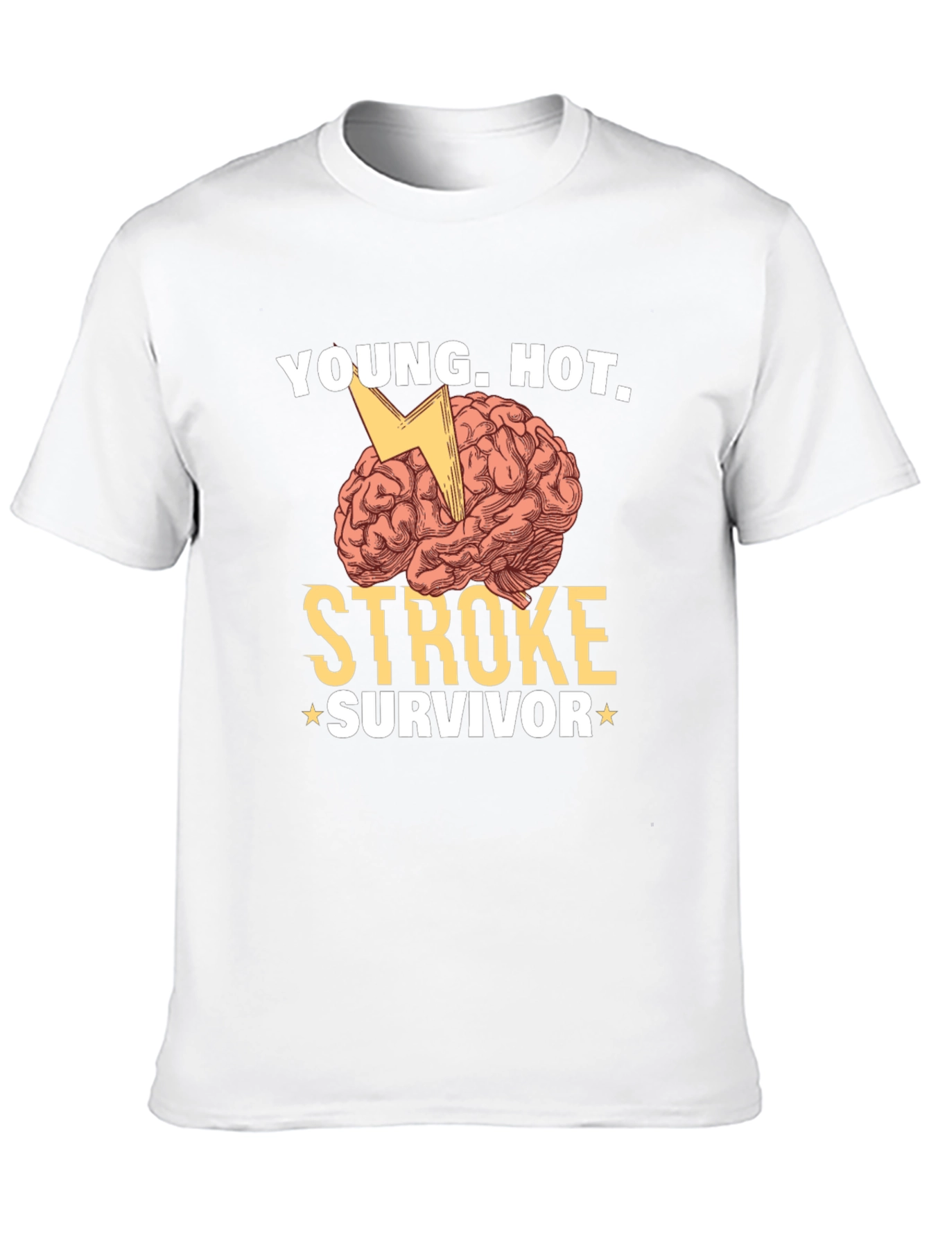 Young Hot Stroke Survivor Graphic T-Shirt