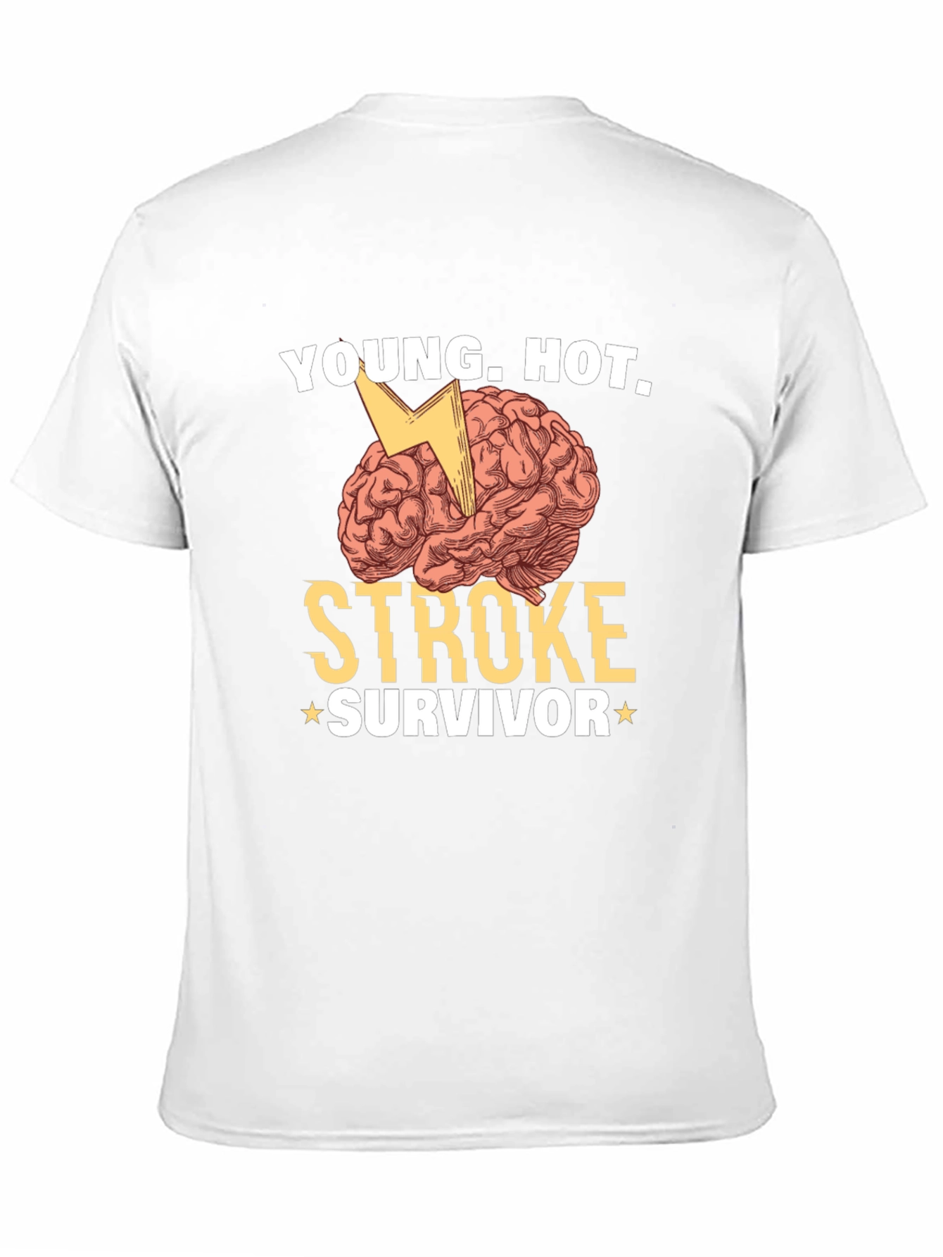 Young Hot Stroke Survivor Graphic T-Shirt