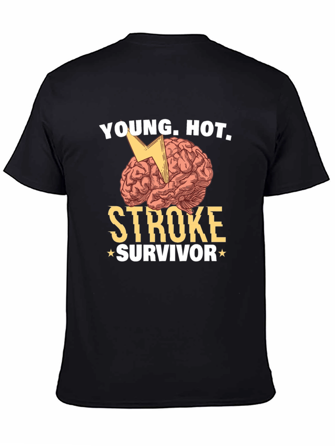 Young Hot Stroke Survivor Graphic T-Shirt