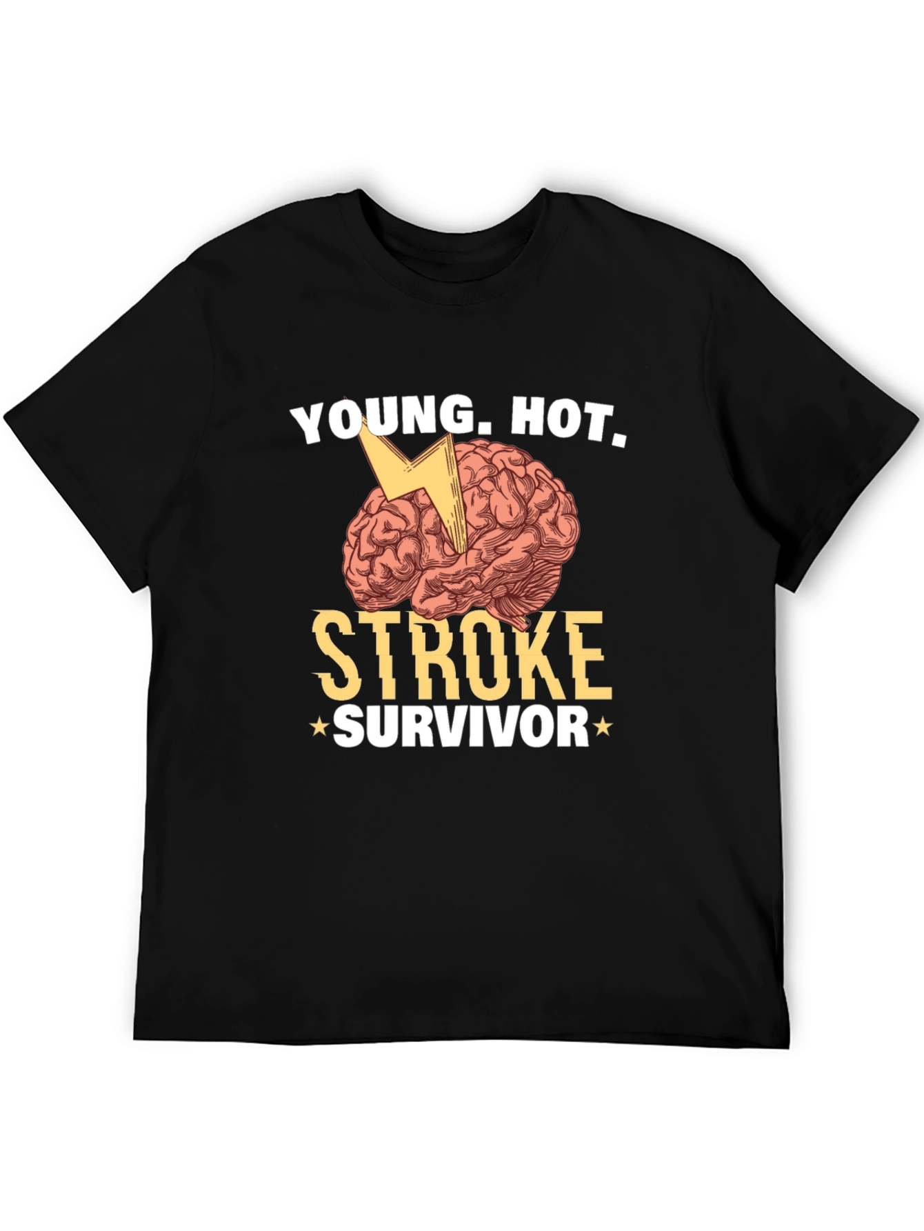 Young Hot Stroke Survivor Graphic T-Shirt