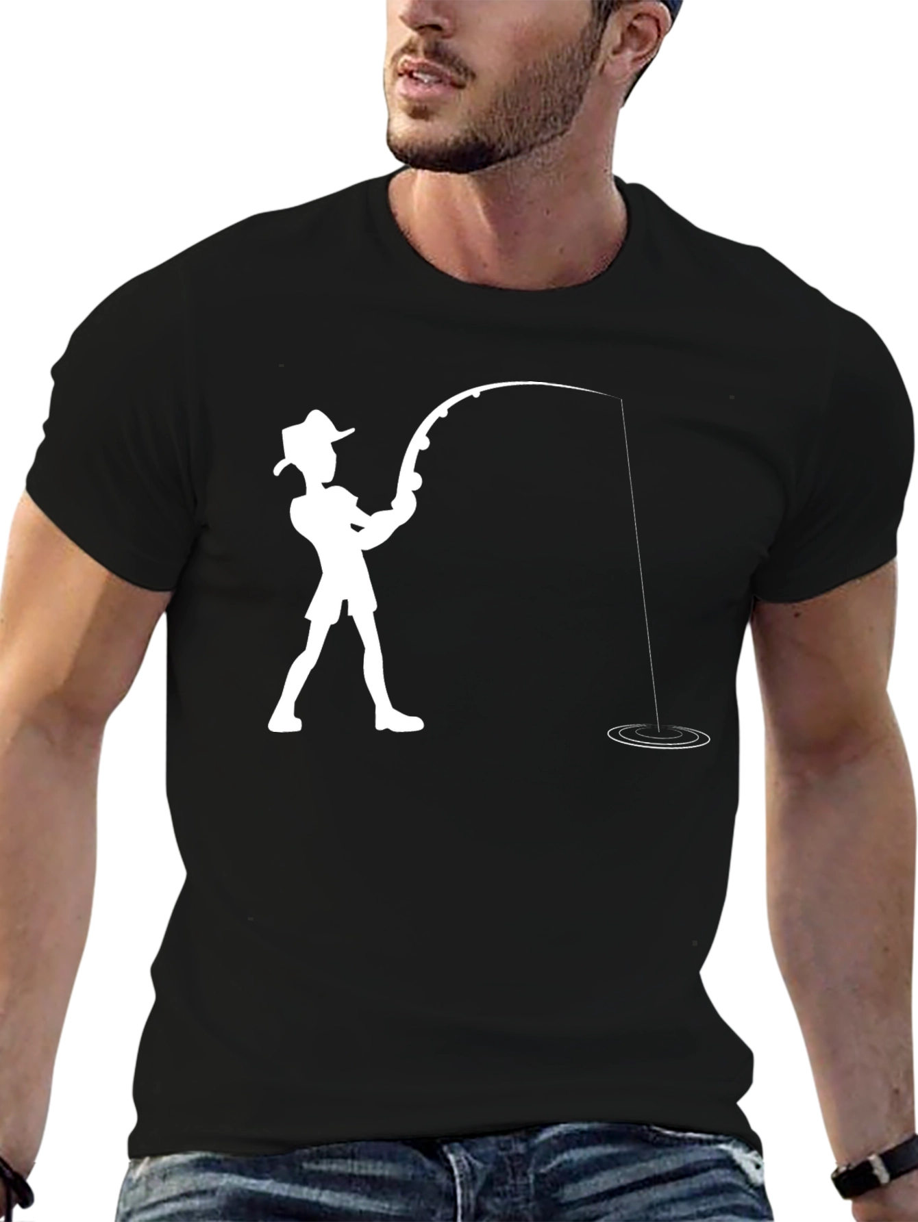 Fishing T-Shirt - Angler Graphic Tee