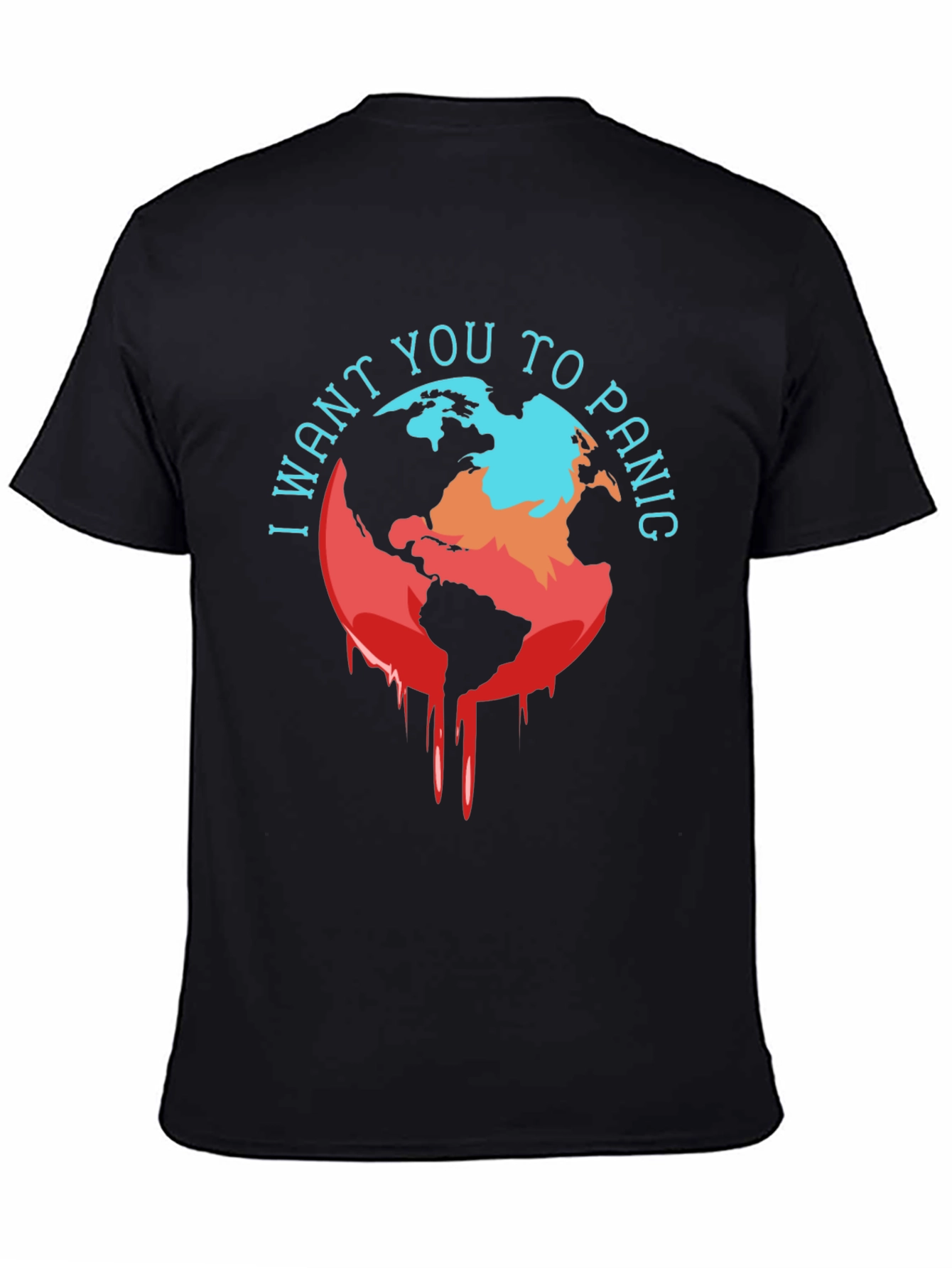 Distressed Earth Graphic Tee - Climate Panic
