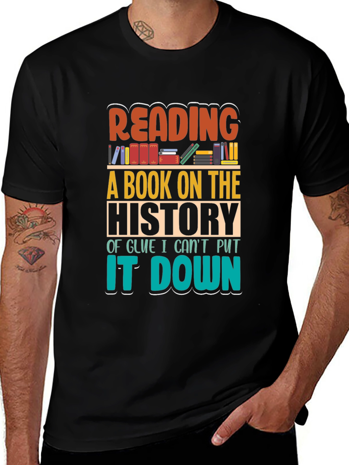 Funny Reading Book On History T-Shirt