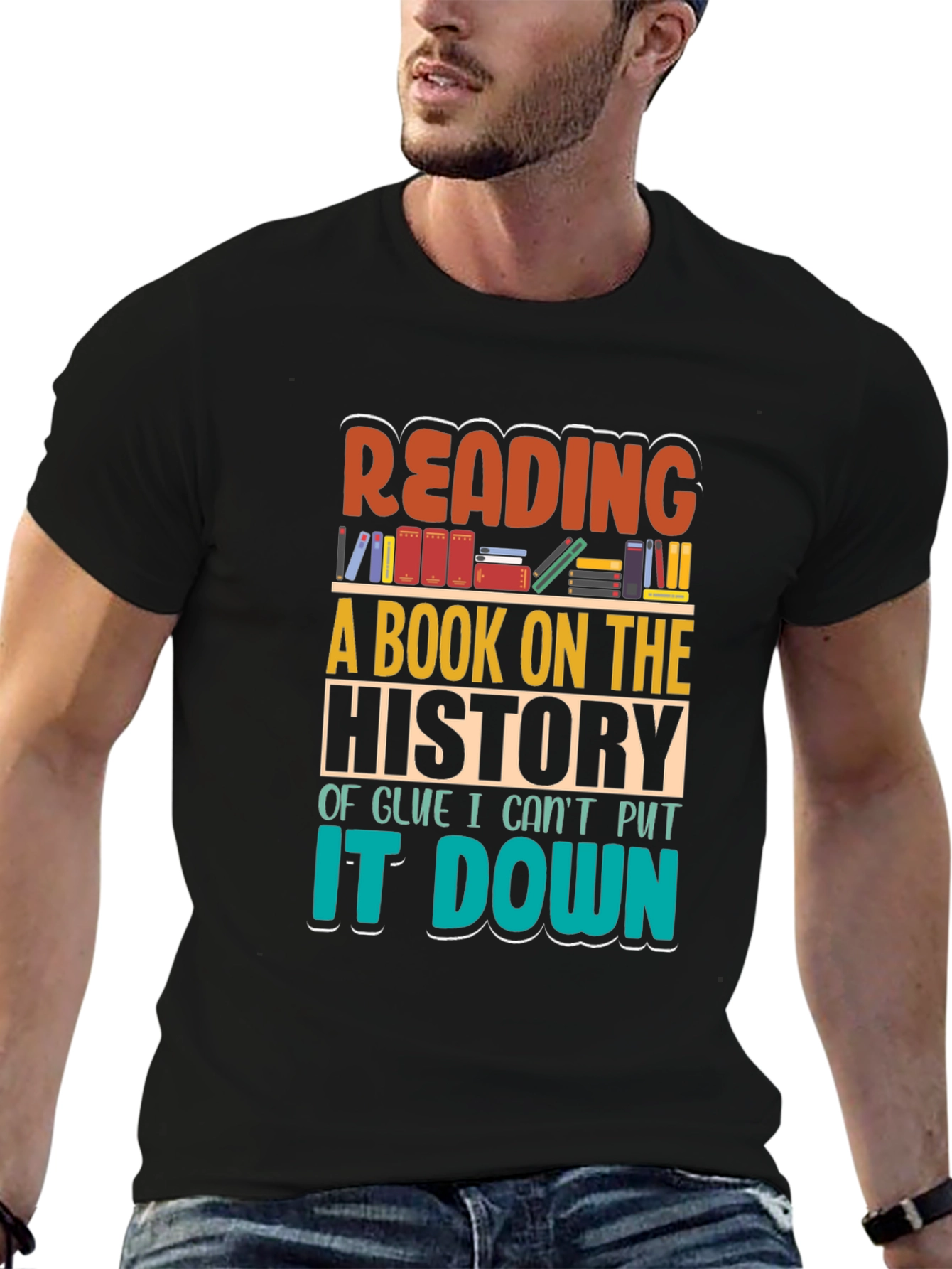 Funny Reading Book On History T-Shirt