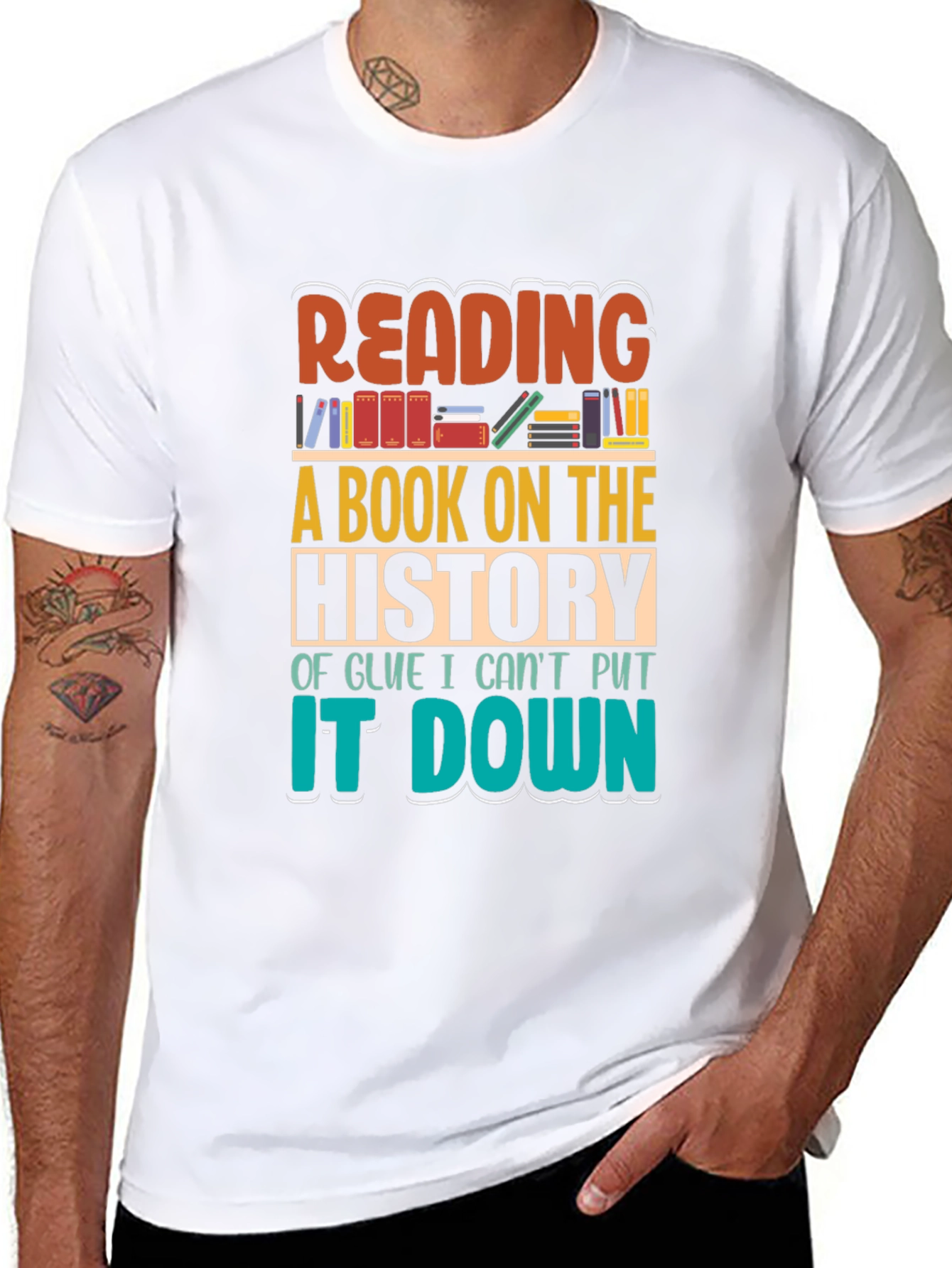 Funny Reading Book On History T-Shirt