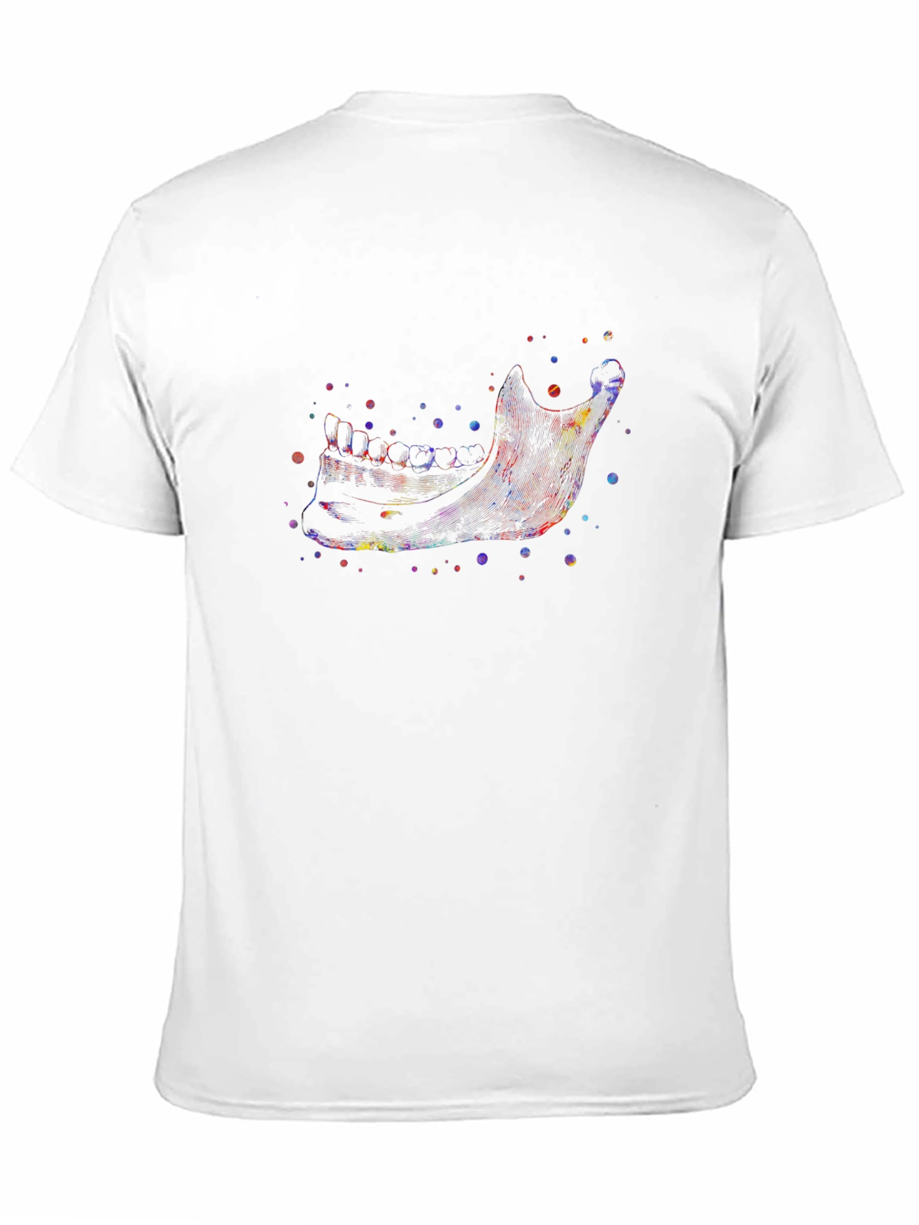 Anatomical Jawbone Graphic T-Shirt - Black