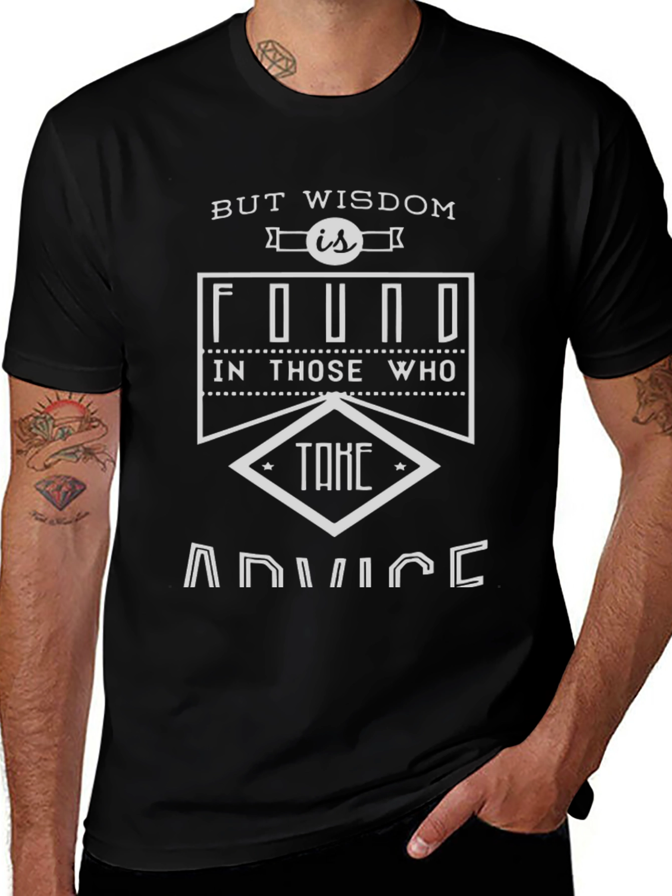 Wisdom Advice Graphic Tee