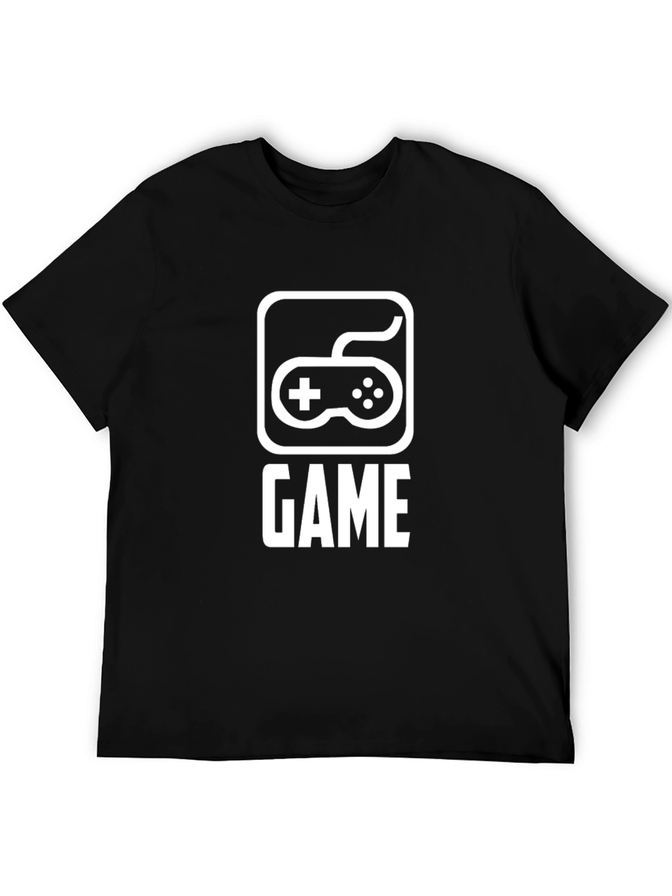 Gamer Style T-Shirt - Black Graphic Tee