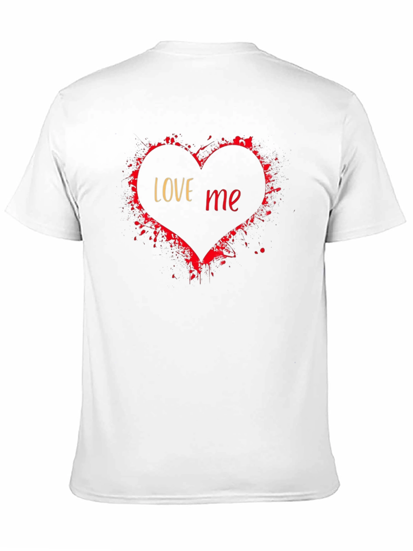 Love Me T-Shirt - Red Heart Valentines Day Tee