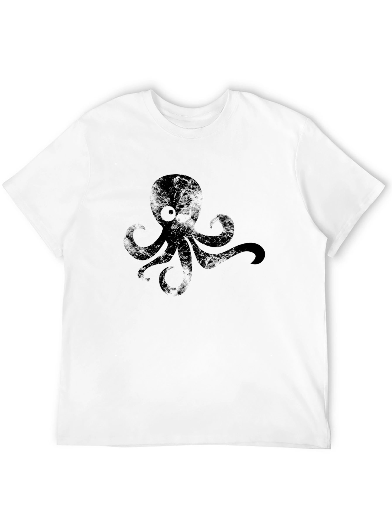 Black Octopus Graphic Tee - Trendy Casual Wear