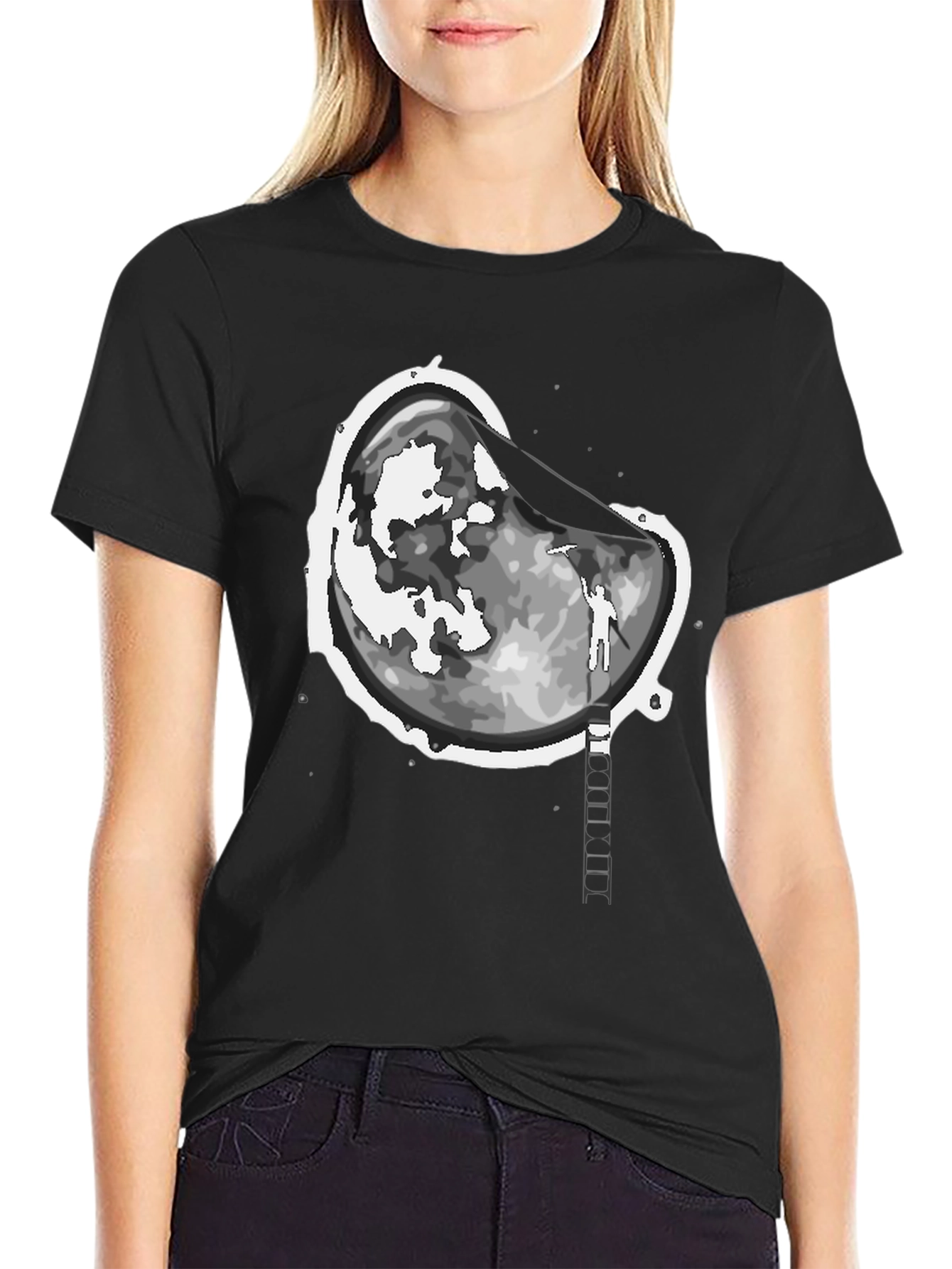 Man on the Moon Graphic Tee