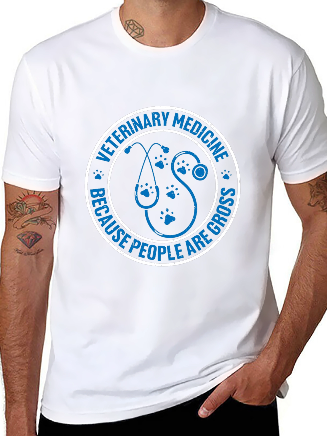 Veterinary Medicine T-Shirt - People Are Gross