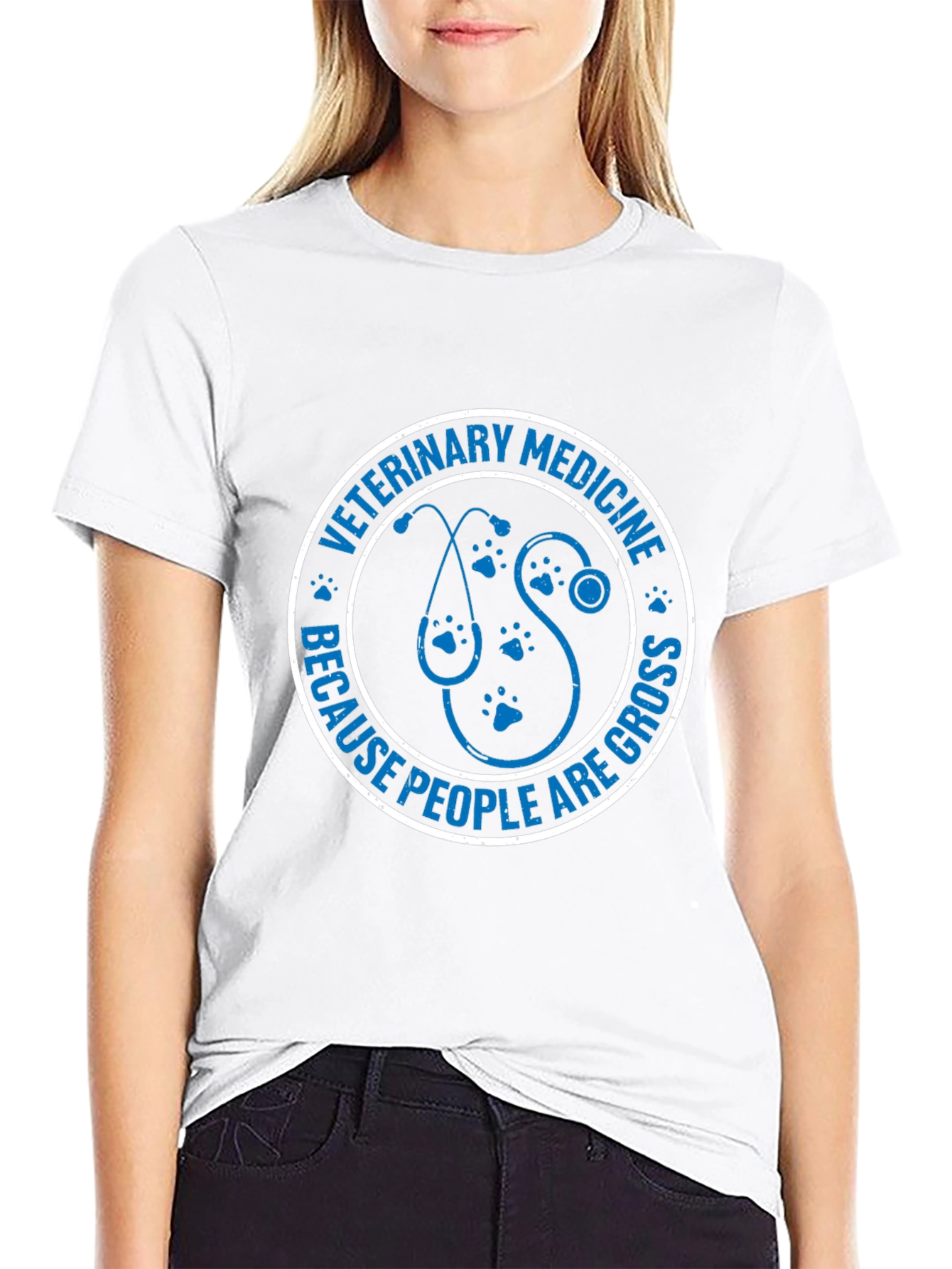 Veterinary Medicine T-Shirt - People Are Gross