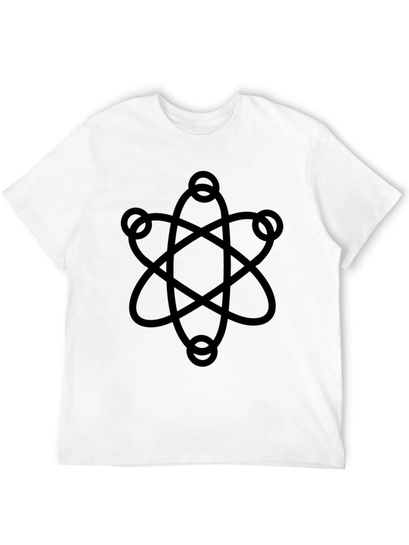 Atomic Symbol Black T-Shirt