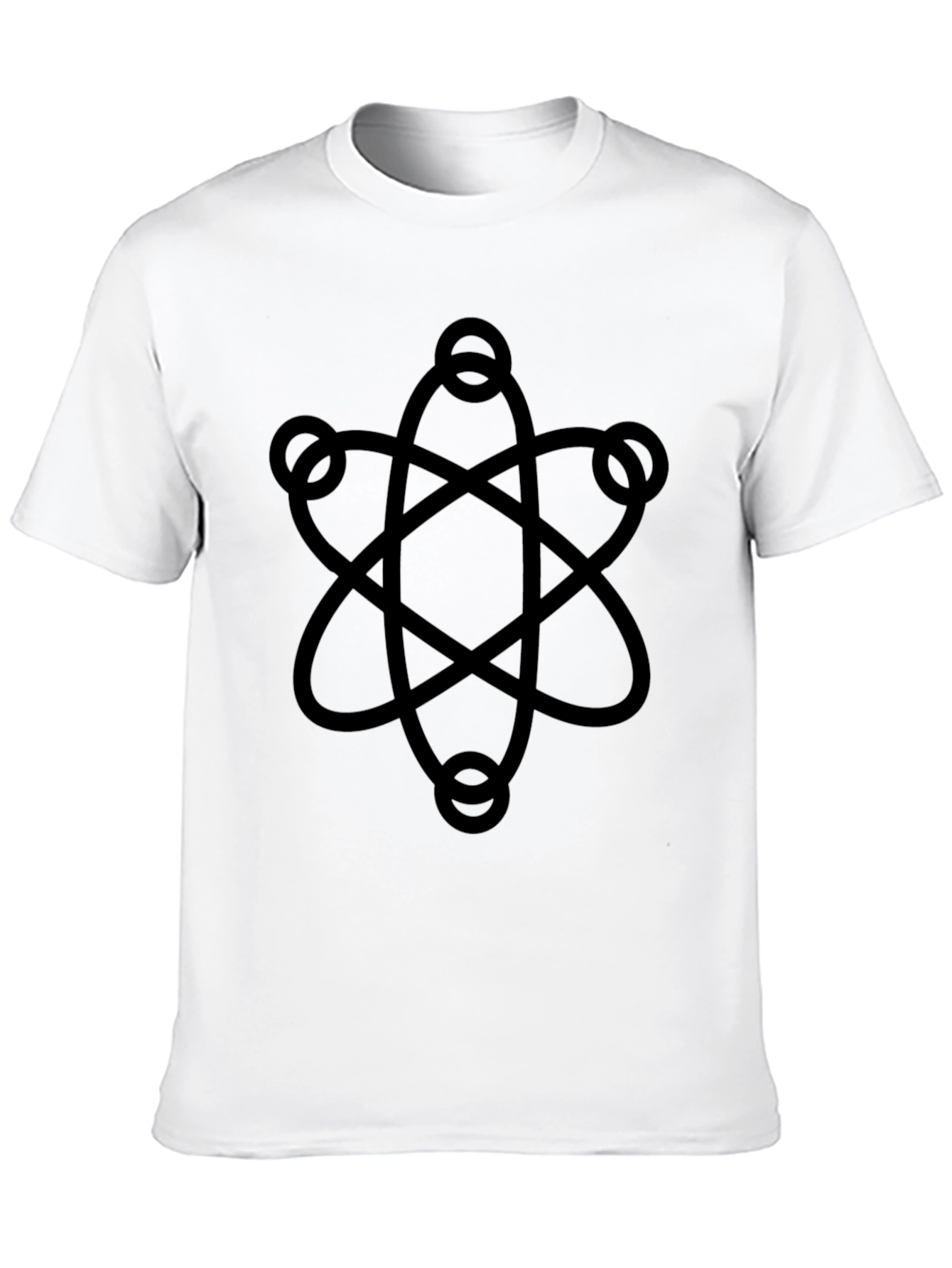 Atomic Symbol Black T-Shirt