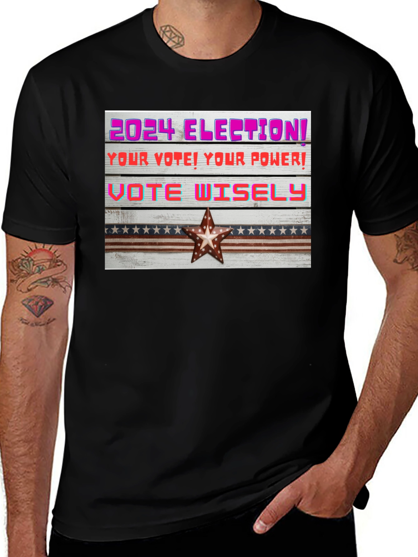 2024 Election Vote Wisely Graphic Tee