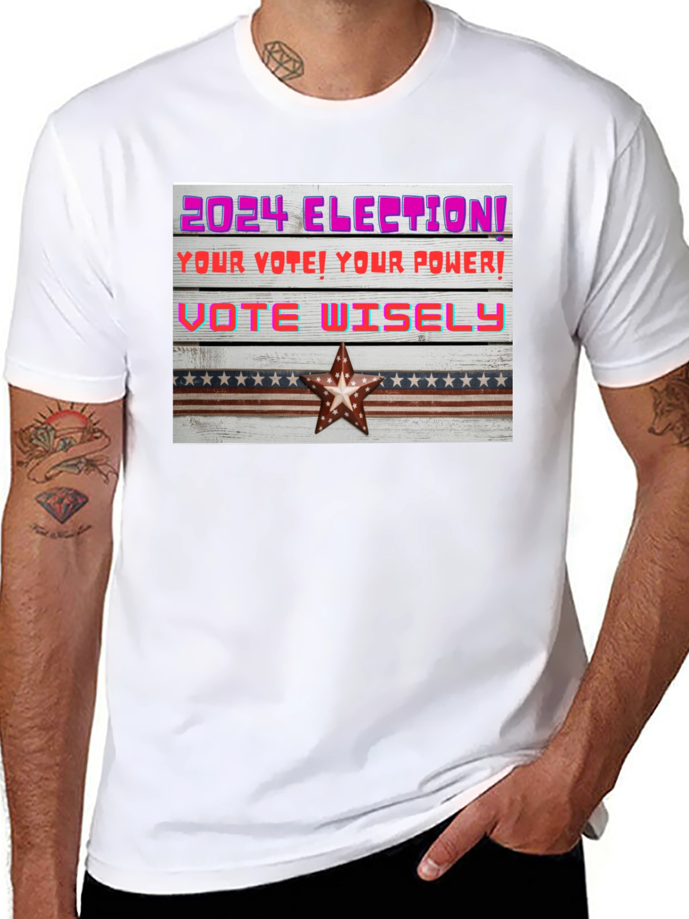 2024 Election Vote Wisely Graphic Tee