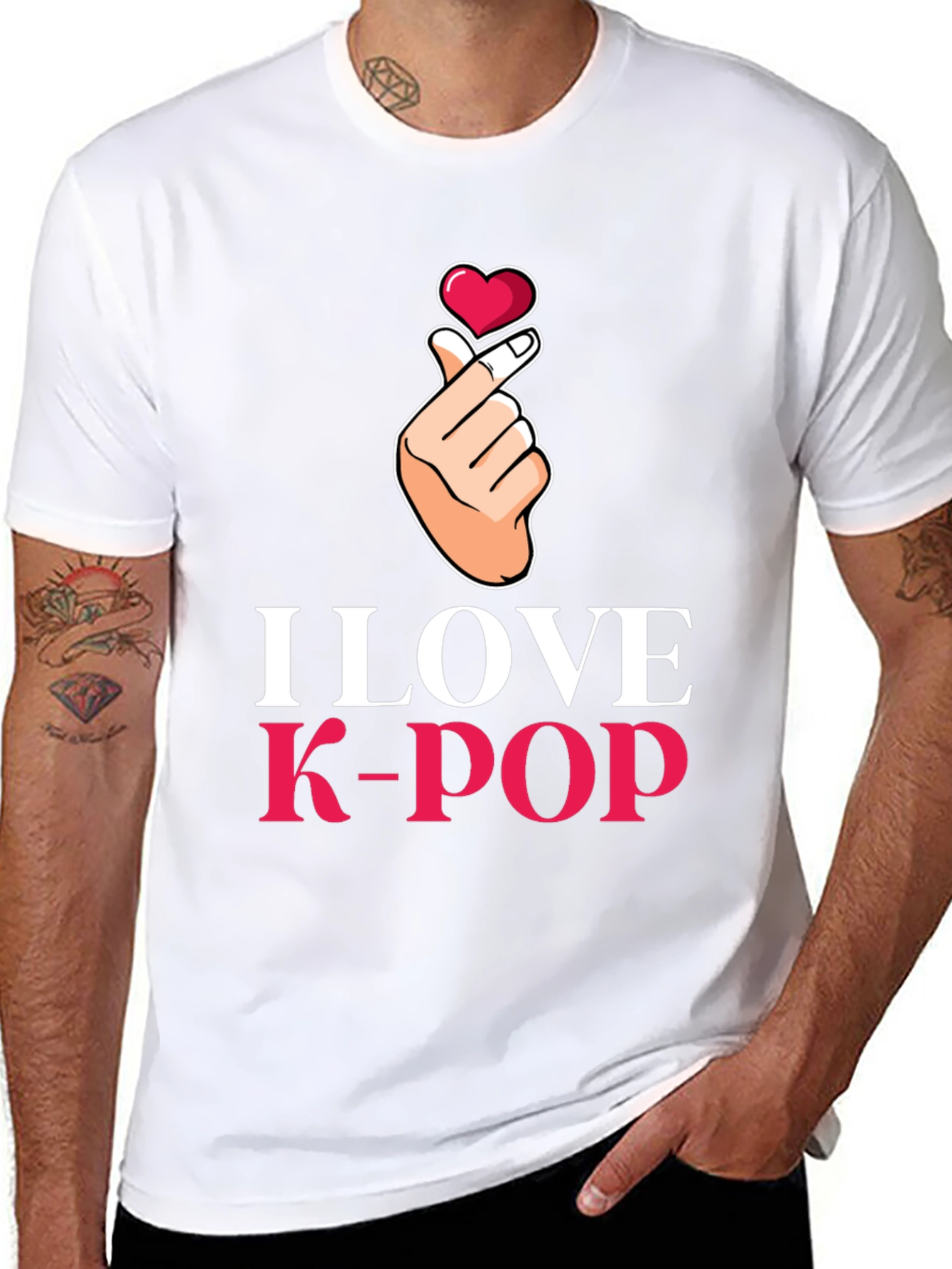 I Love K-Pop T-Shirt