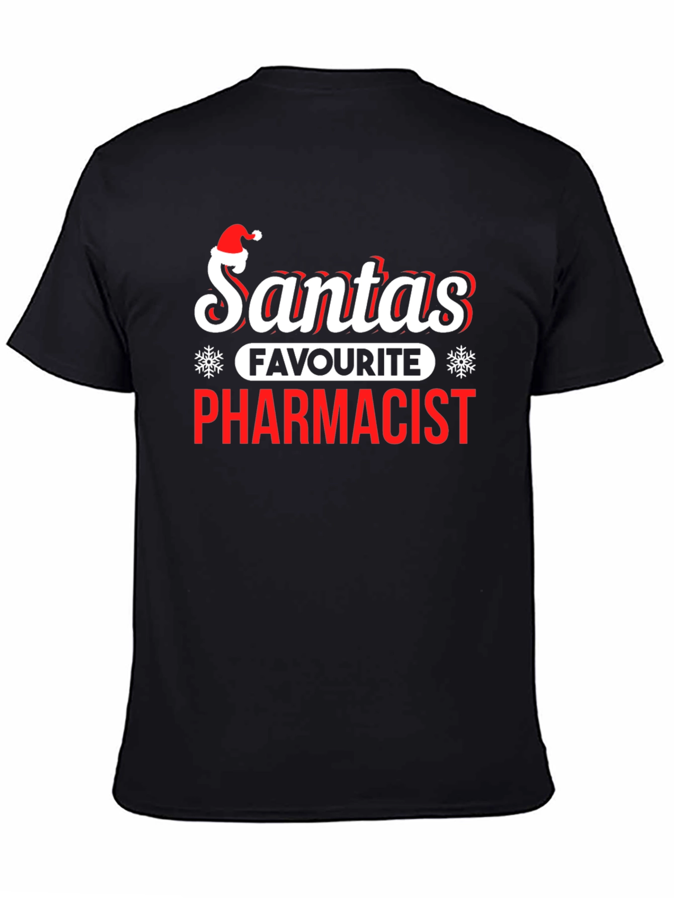 Santas Favorite Pharmacist Graphic Tee