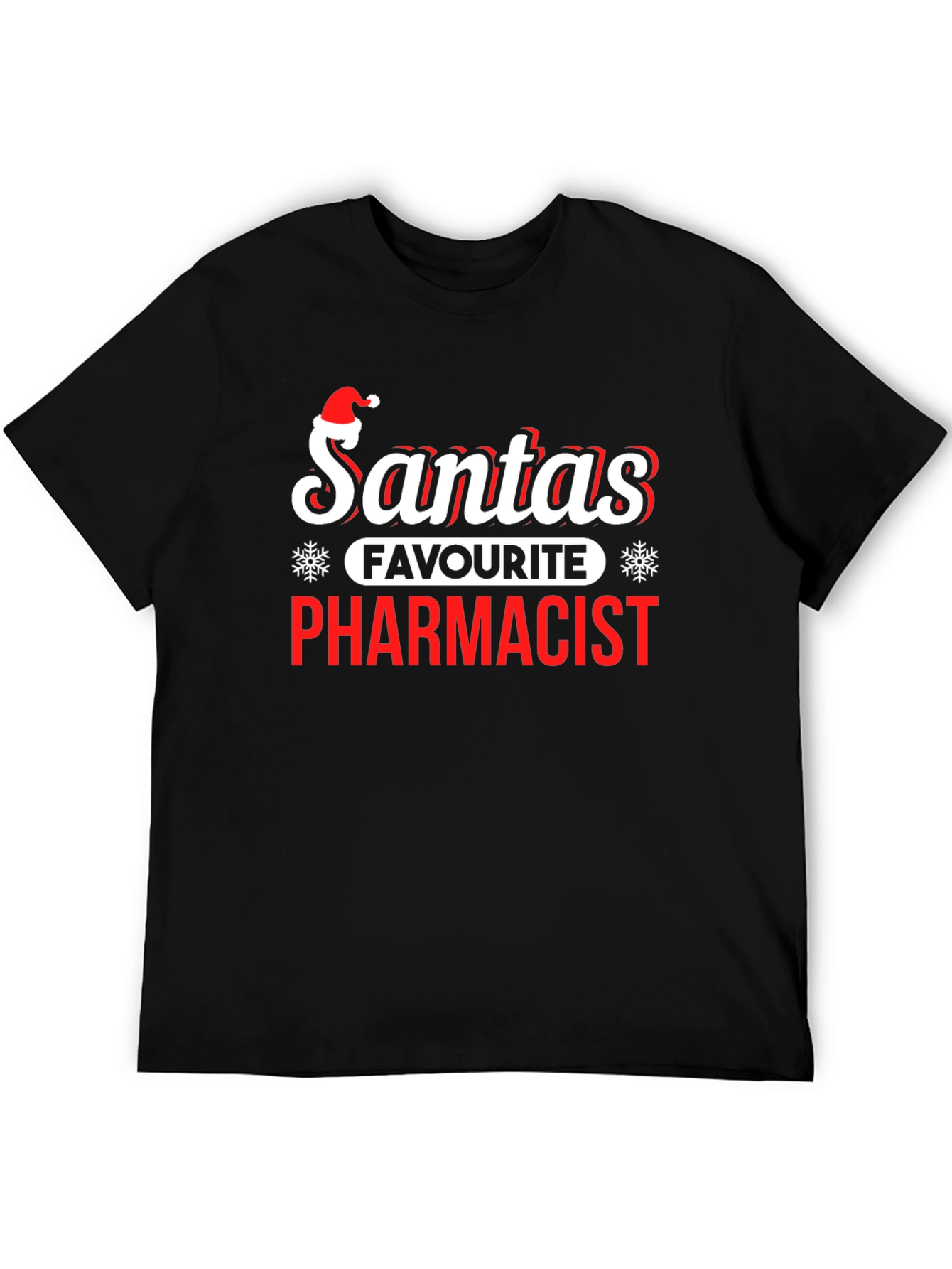 Santas Favorite Pharmacist Graphic Tee