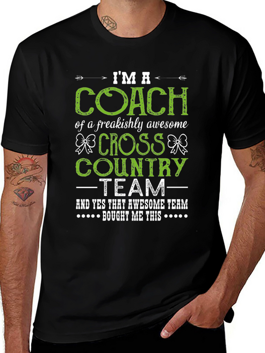 Coach Cross Country Team T-Shirt