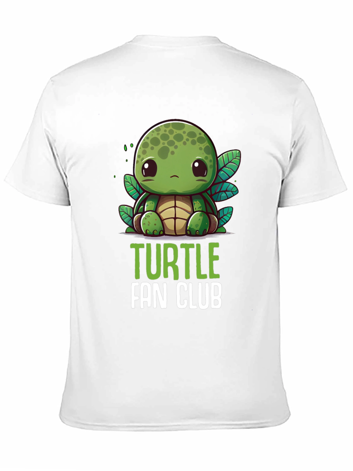 Cute Turtle Fan Club Graphic Tee - Unisex