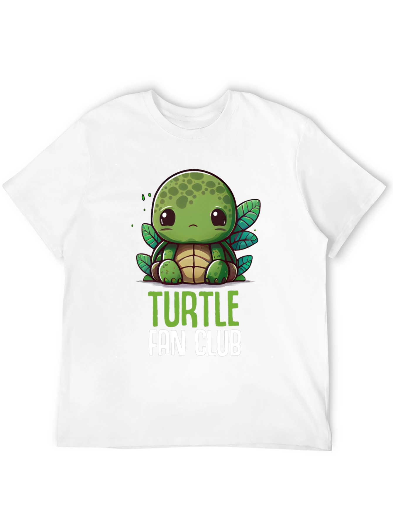 Cute Turtle Fan Club Graphic Tee - Unisex