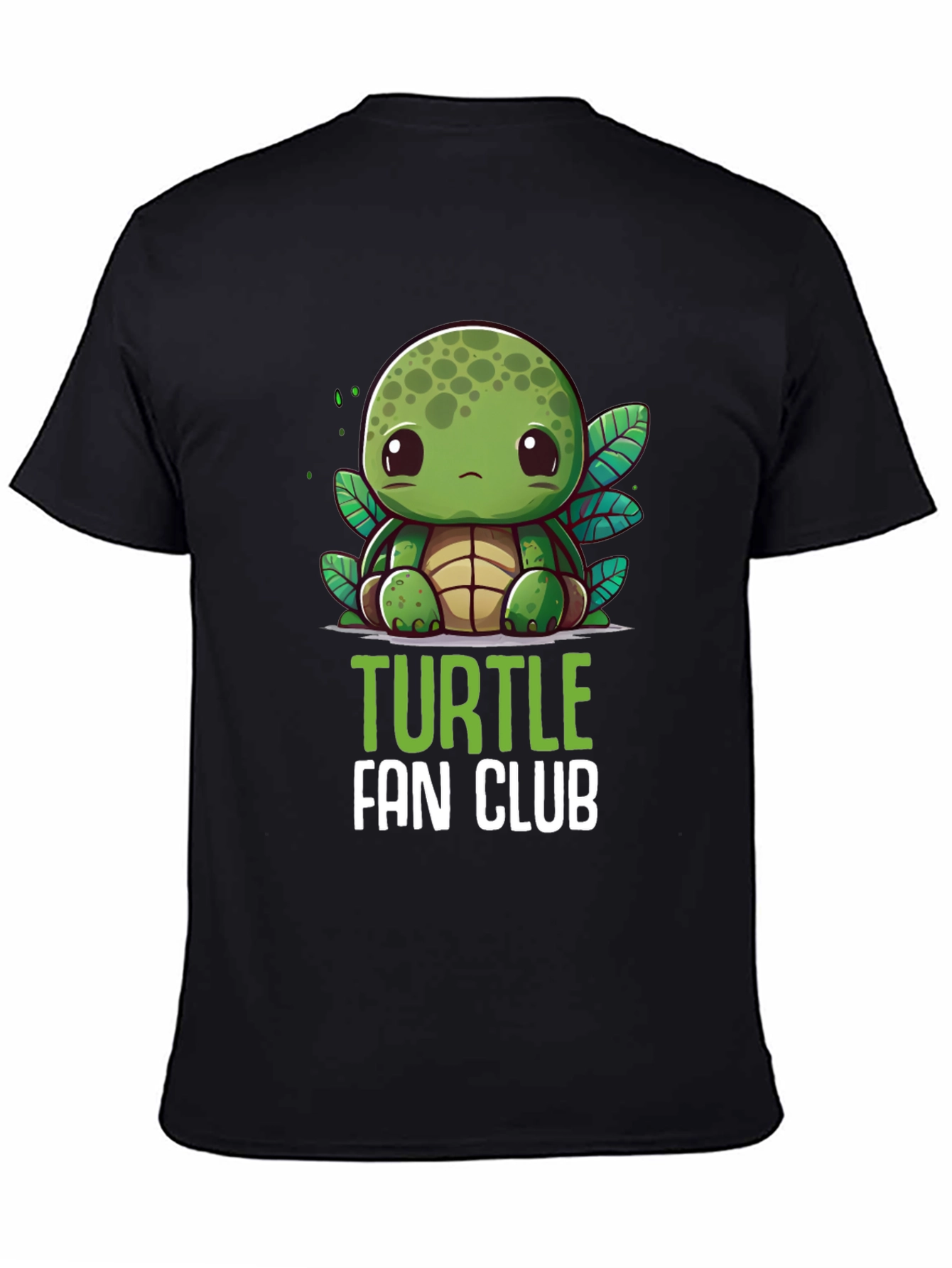 Cute Turtle Fan Club Graphic Tee - Unisex
