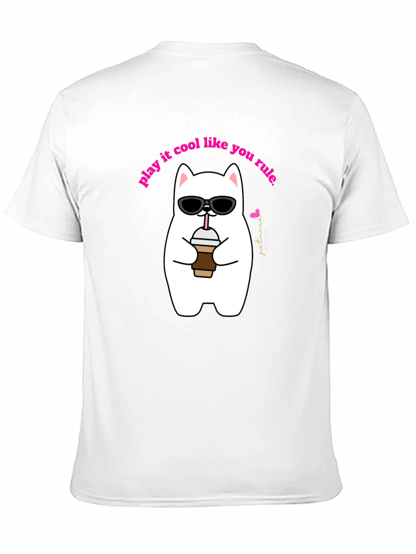 Cool Cat Graphic Tee - Play It Cool